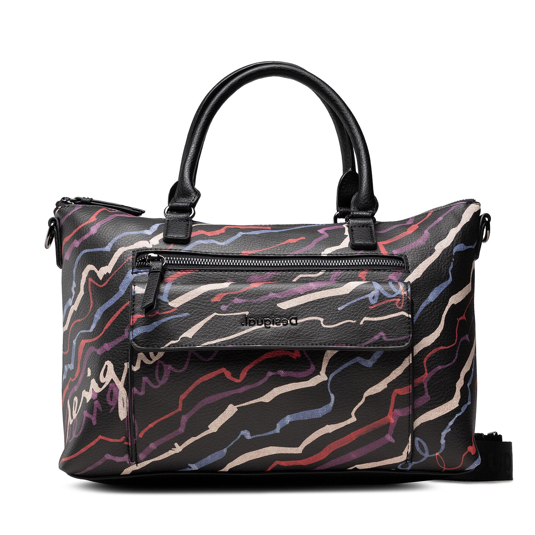 Desigual Дамска чанта 21WAXPAQ Черен - Pepit.bg