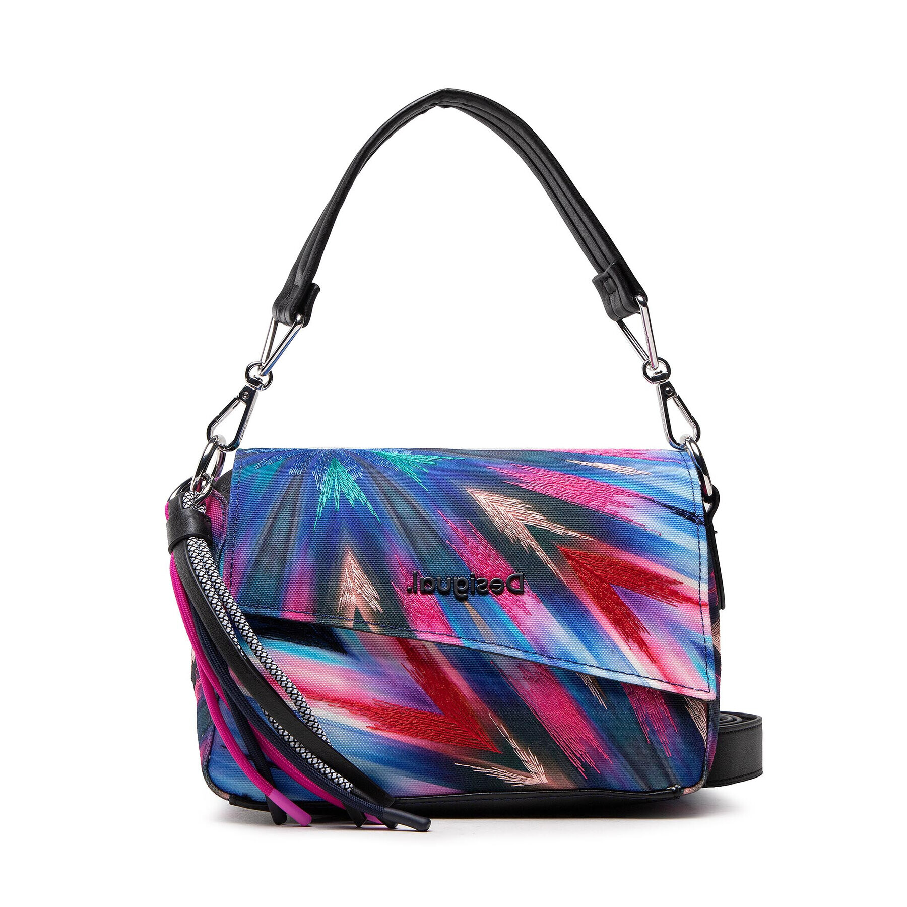 Desigual Дамска чанта 22SAXA39 Цветен - Pepit.bg