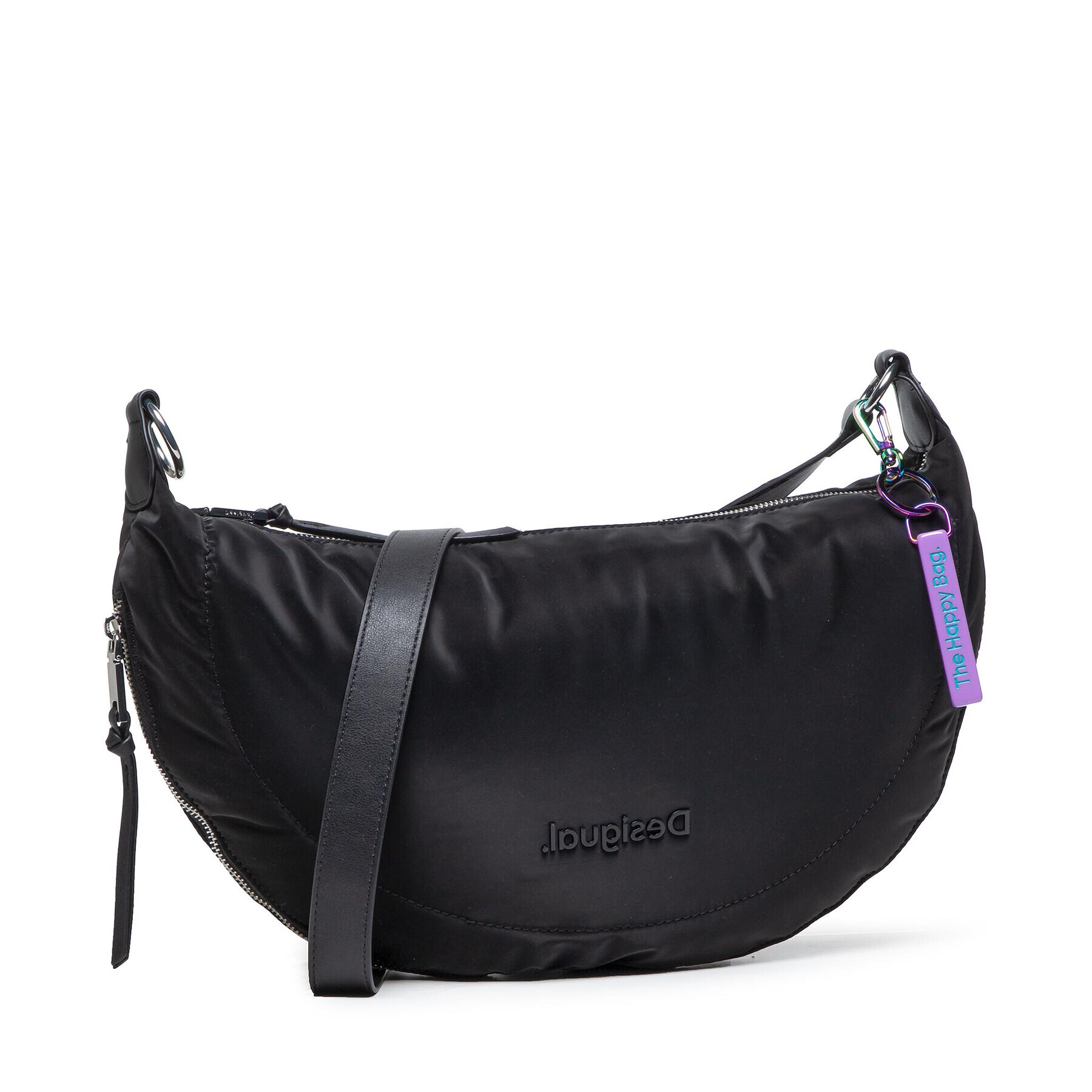 Desigual Дамска чанта 22SAXA55 Черен - Pepit.bg