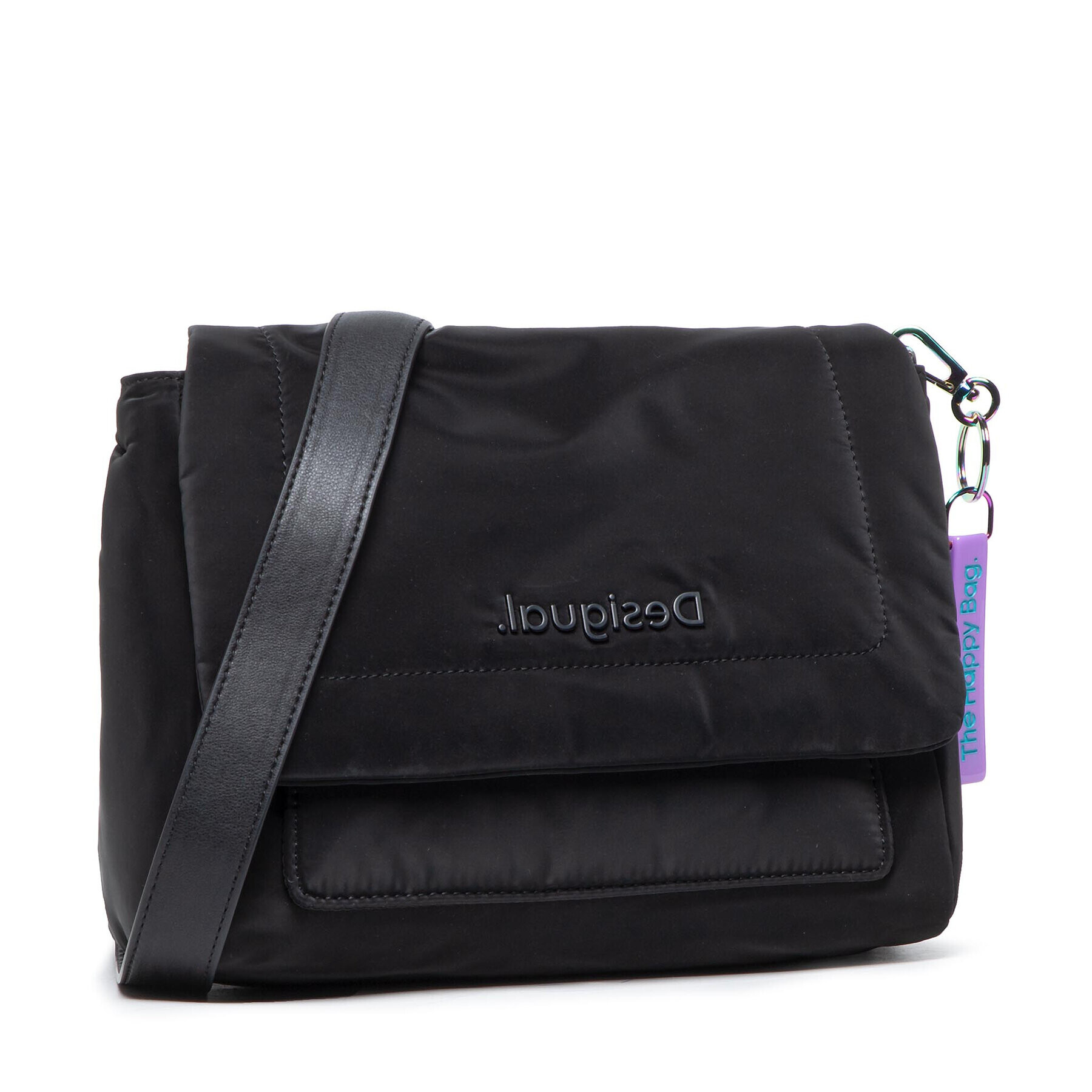 Desigual Дамска чанта 22SAXA56 Черен - Pepit.bg