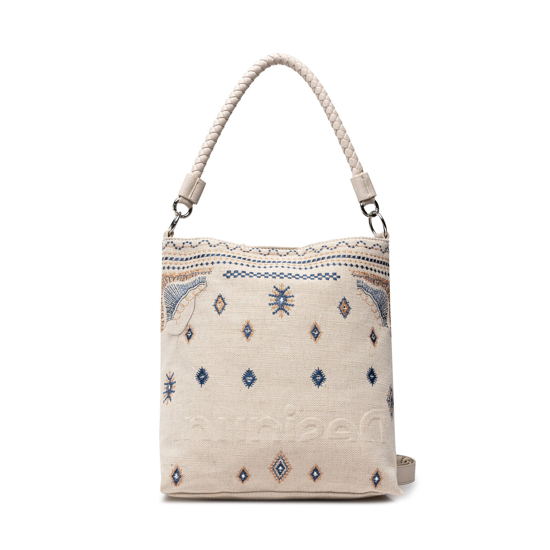 Desigual Дамска чанта 22SAXA76 Бежов - Pepit.bg