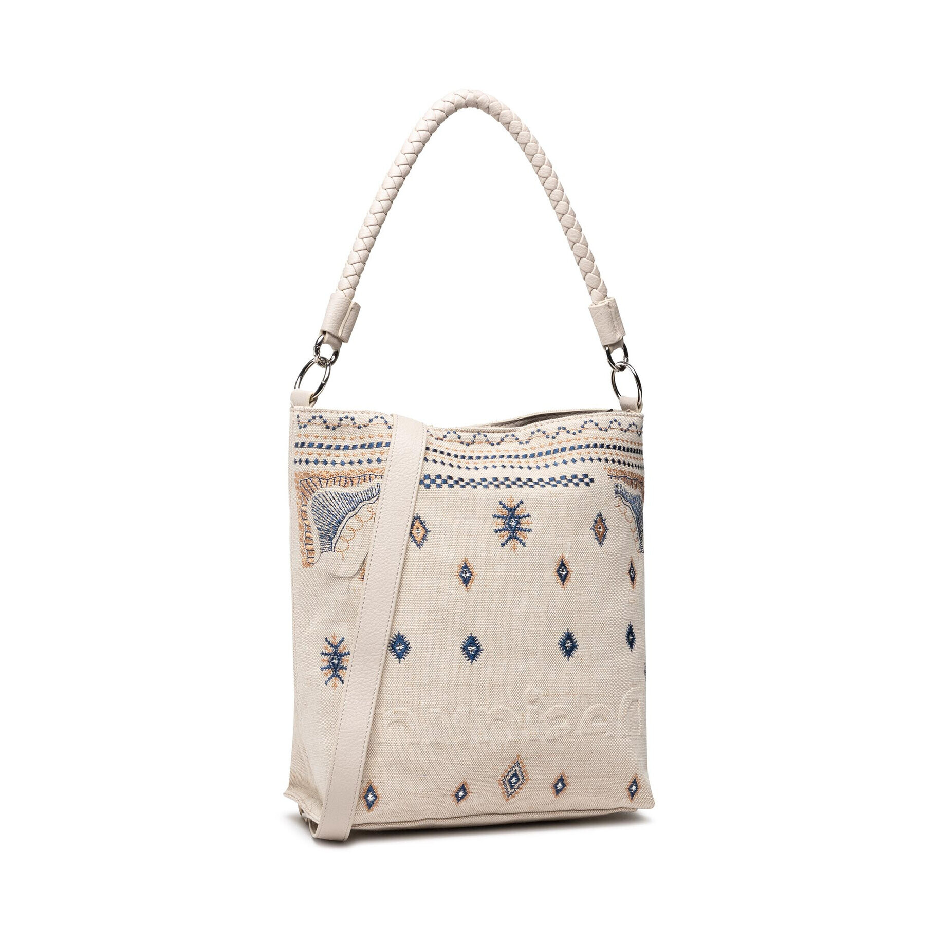Desigual Дамска чанта 22SAXA76 Бежов - Pepit.bg
