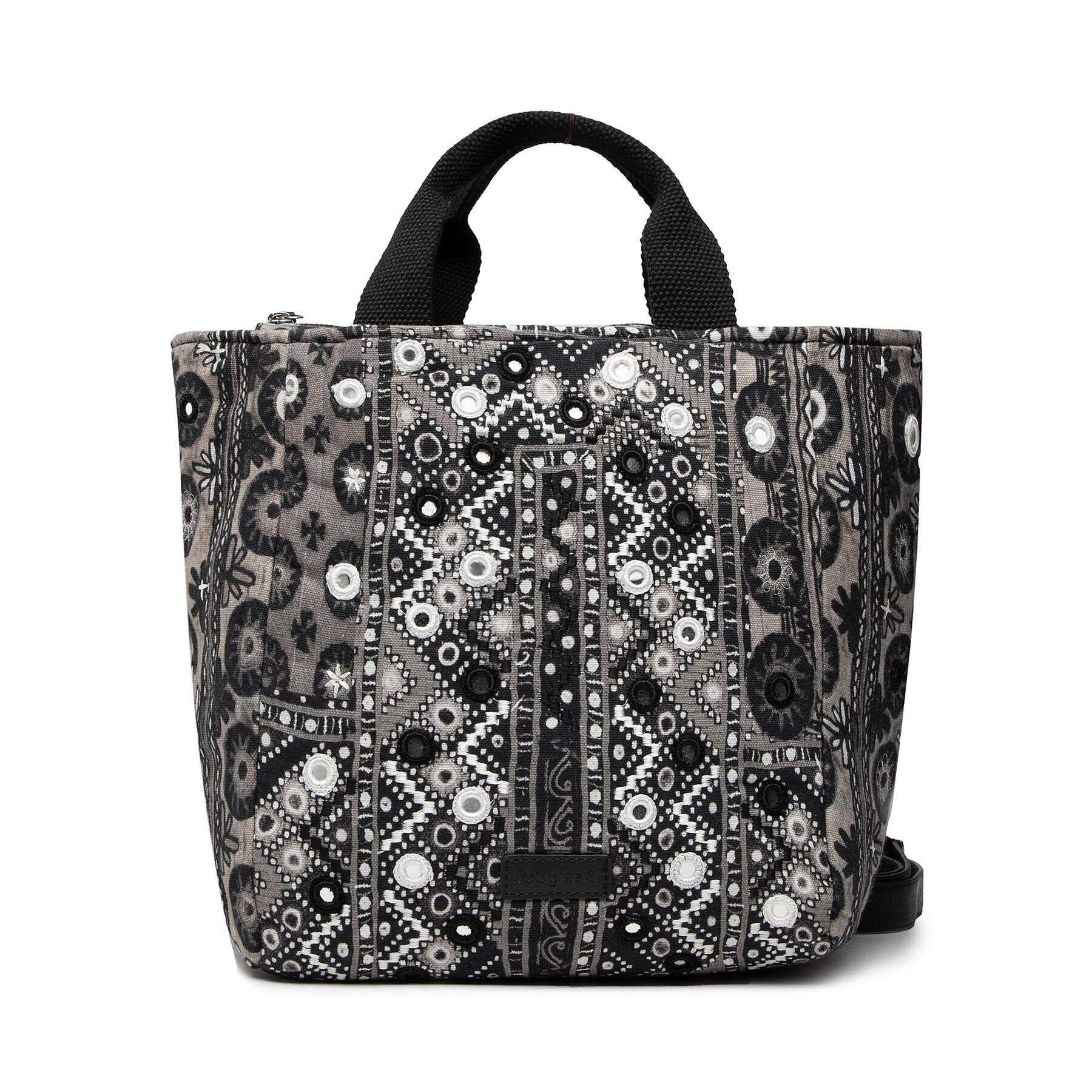Desigual Дамска чанта 22SAXA78 Сив - Pepit.bg