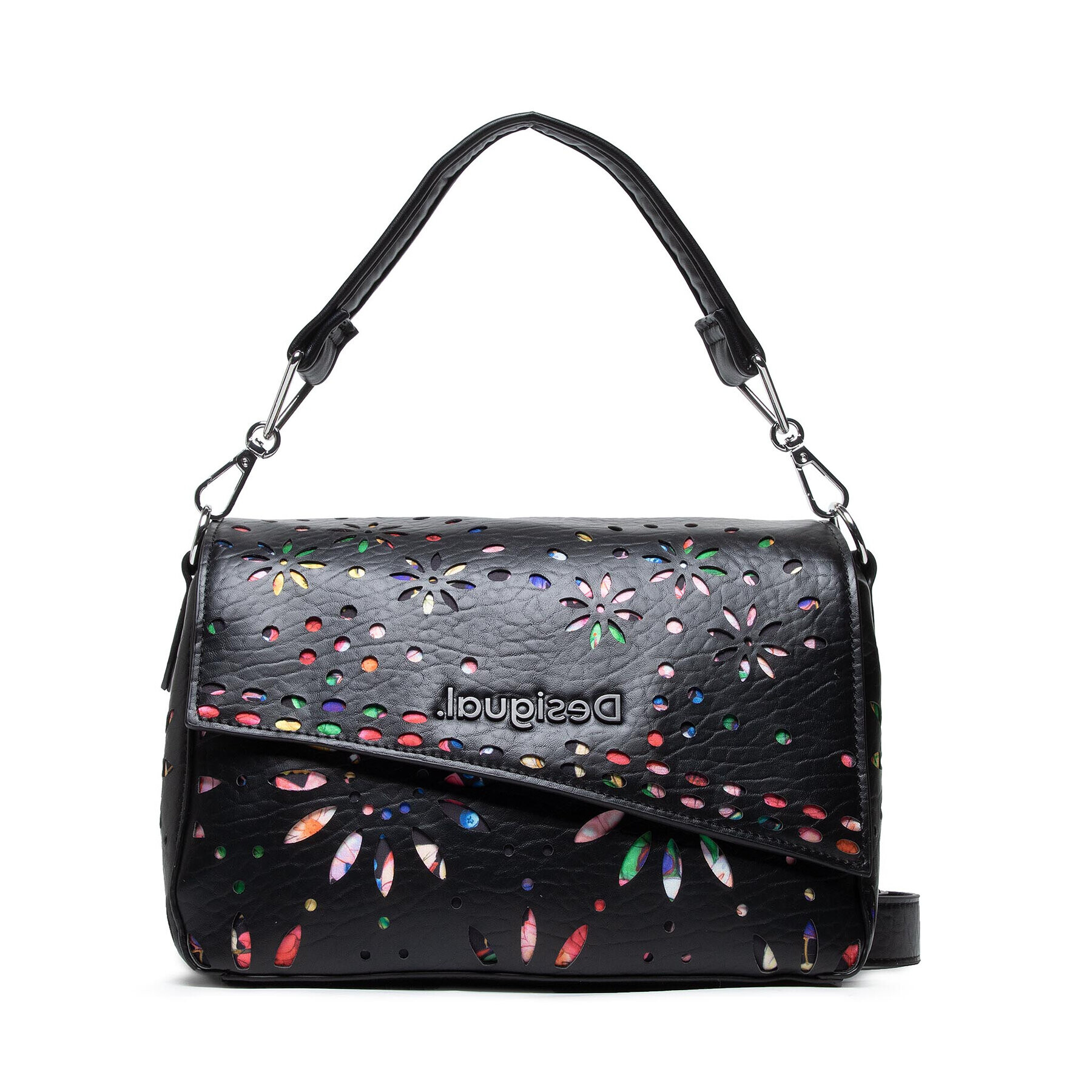 Desigual Дамска чанта 22SAXP13 Черен - Pepit.bg