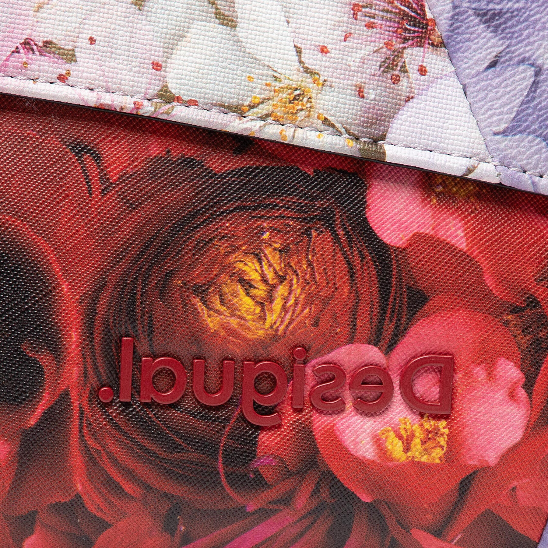 Desigual Дамска чанта 22SAXP27 Червен - Pepit.bg