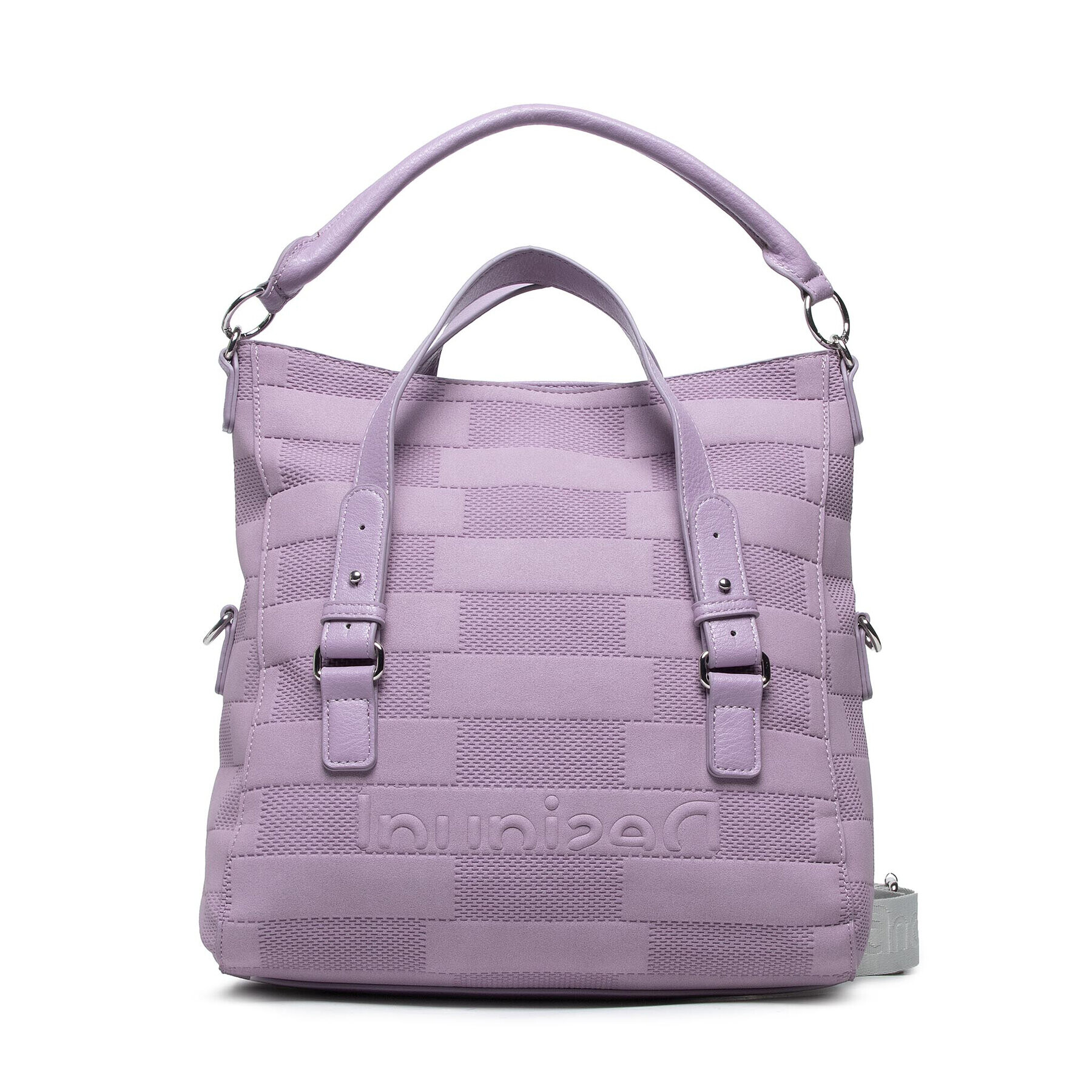 Desigual Дамска чанта 22SAXP49 Виолетов - Pepit.bg