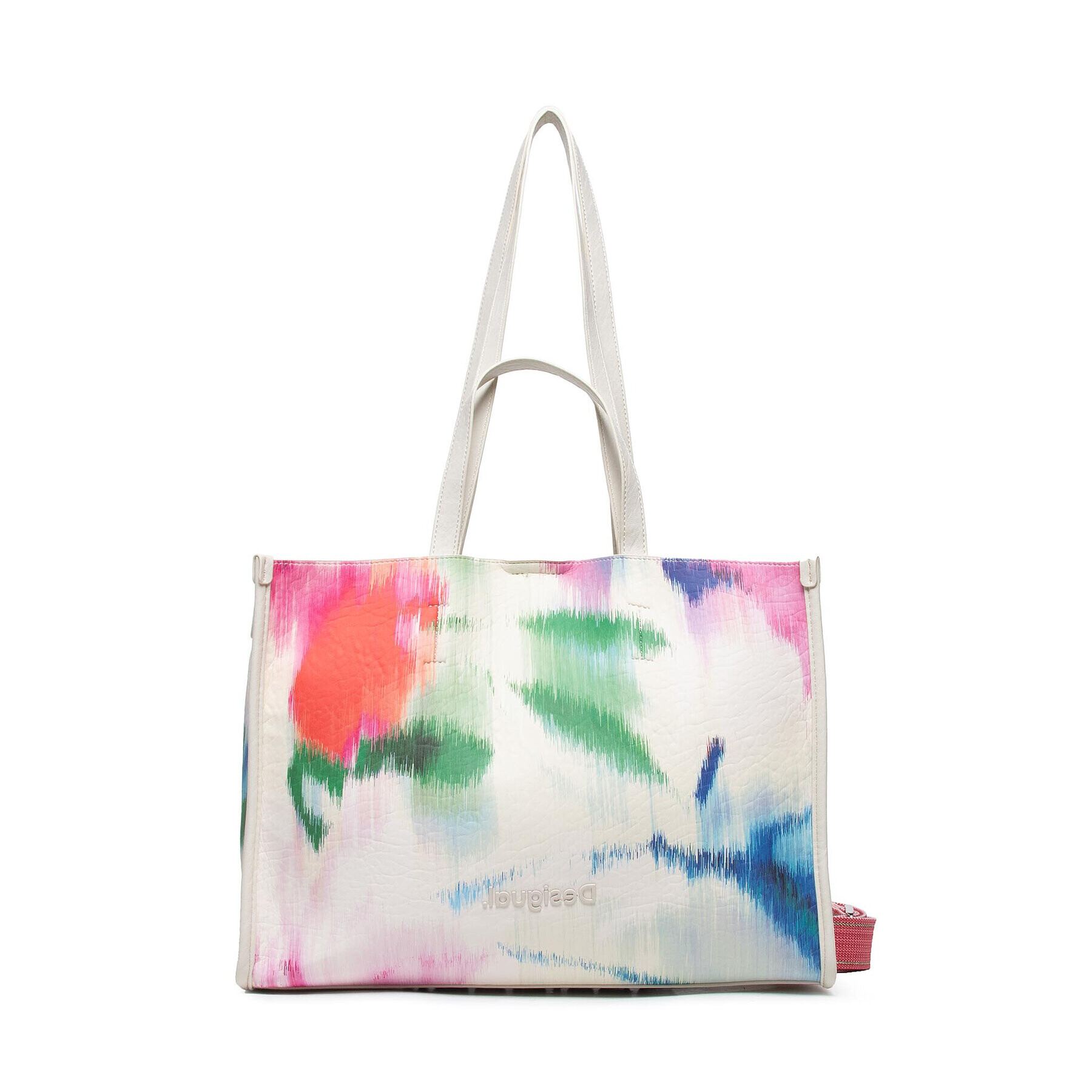 Desigual Дамска чанта 22SAXP65 Бял - Pepit.bg