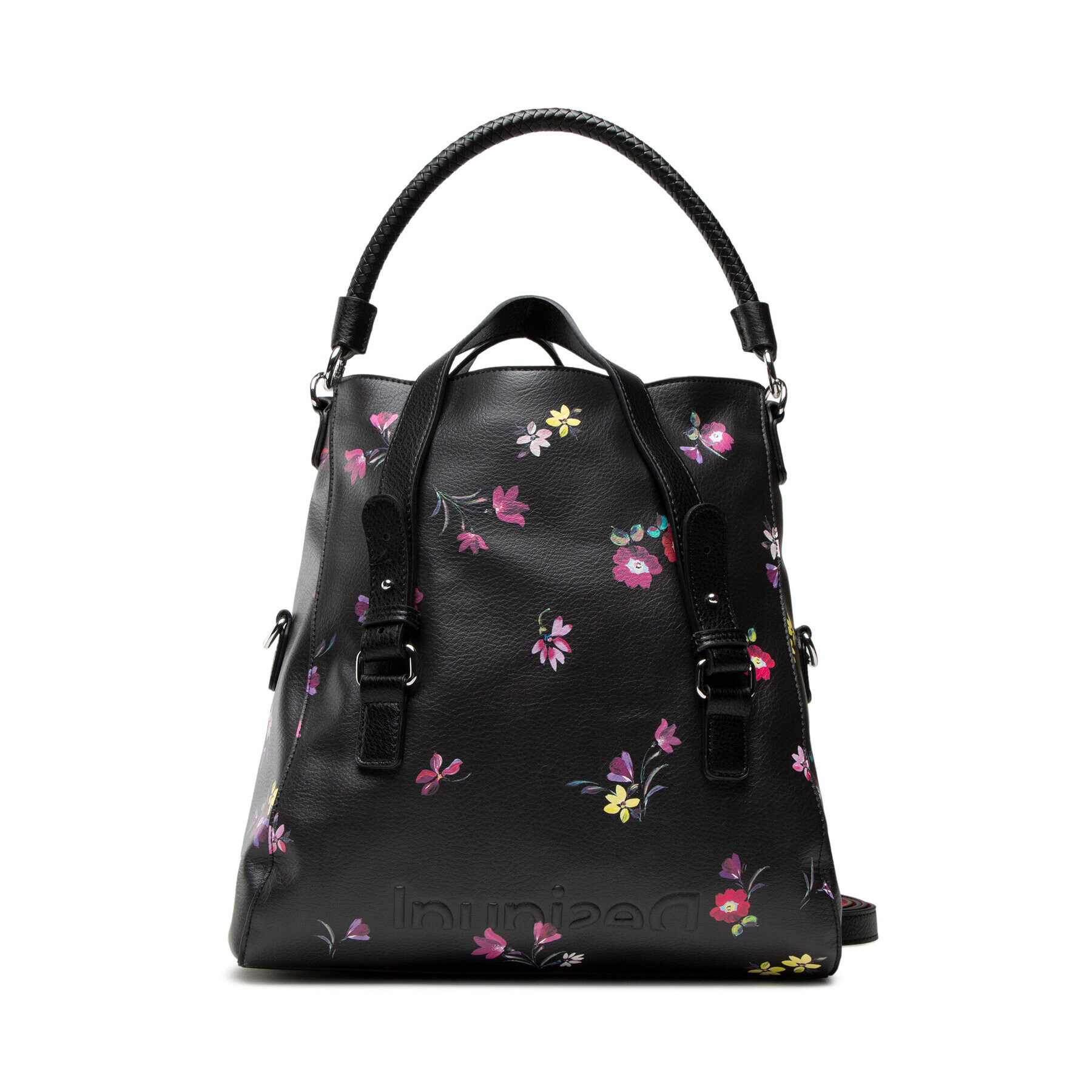 Desigual Дамска чанта 22SAXP95 Черен - Pepit.bg