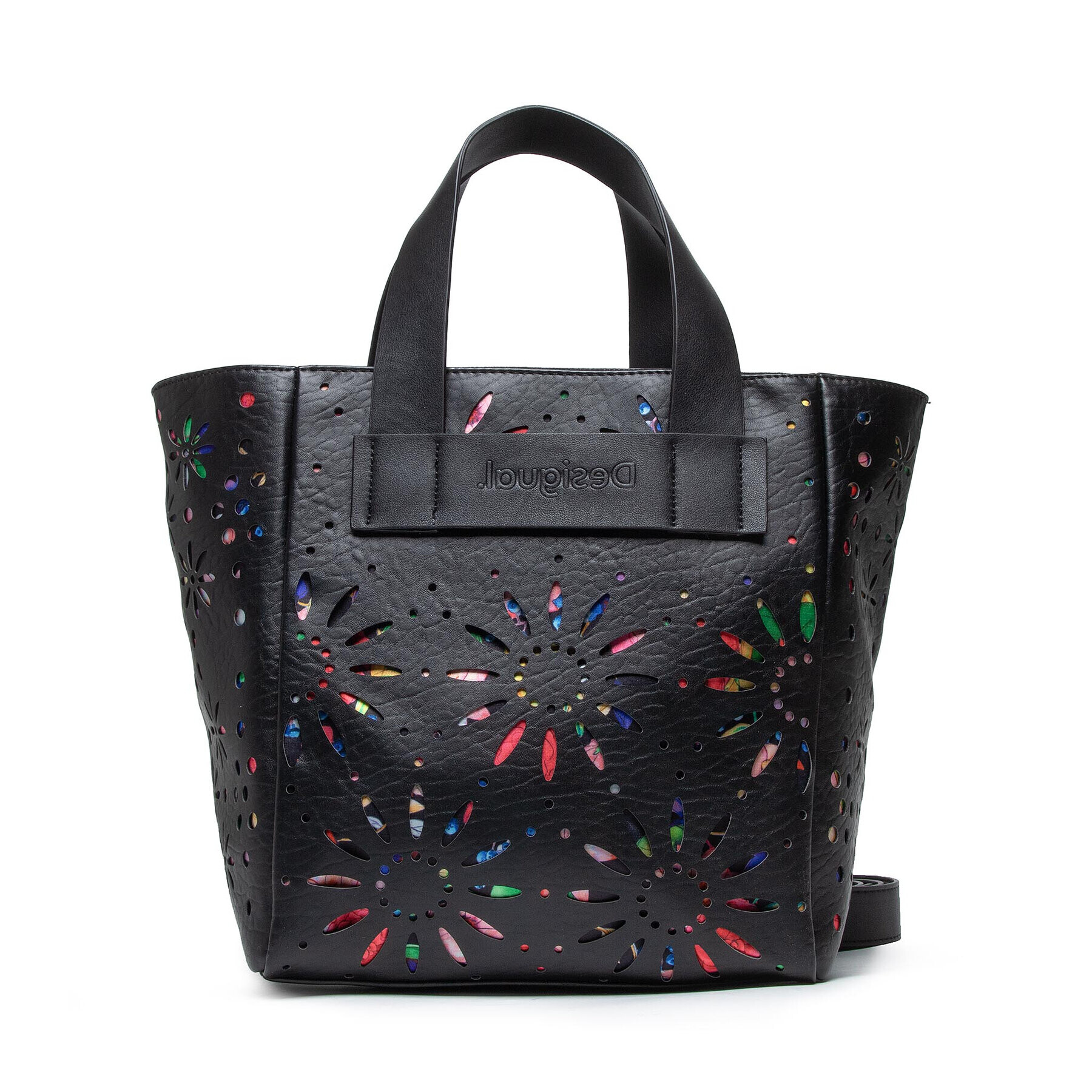 Desigual Дамска чанта 22SAXPA0 Черен - Pepit.bg