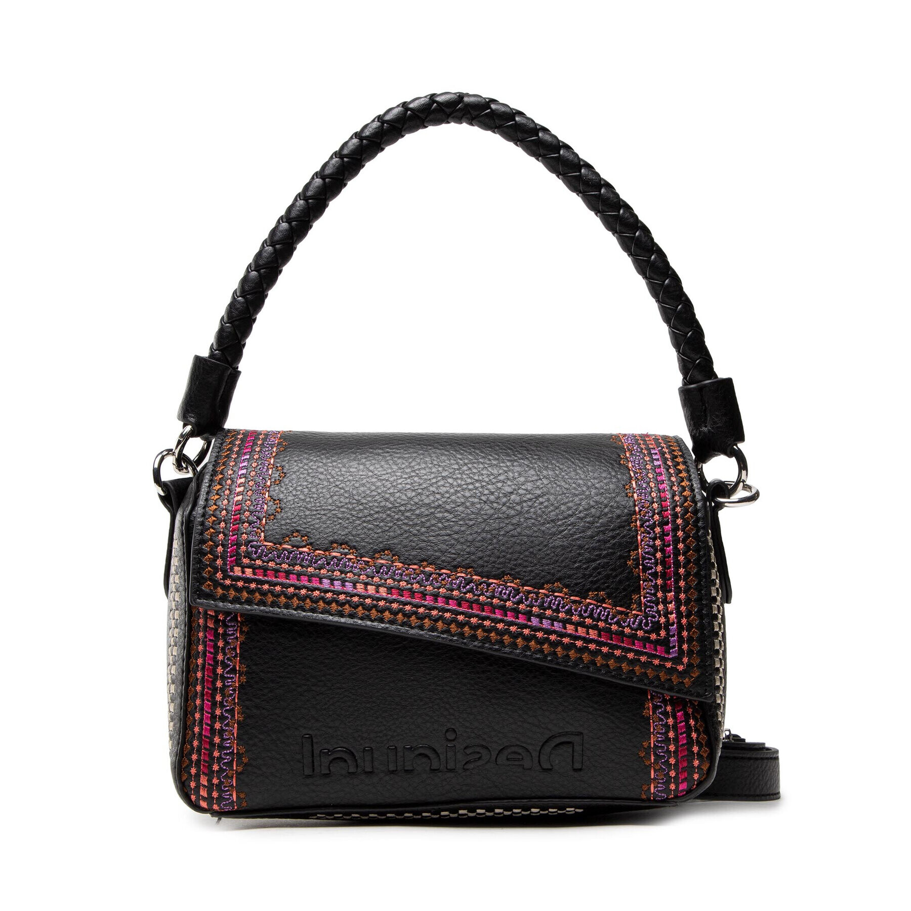 Desigual Дамска чанта 22SAXPA3 Черен - Pepit.bg