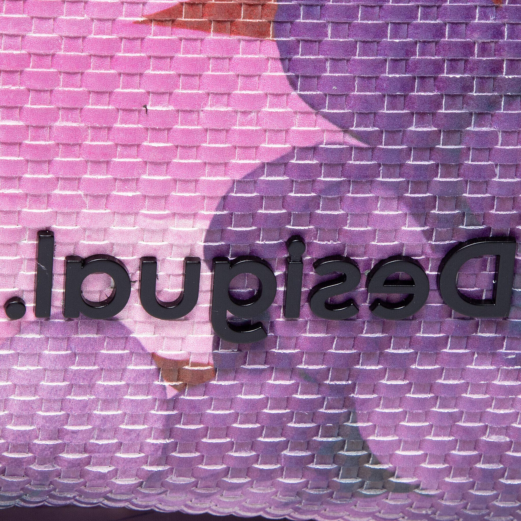 Desigual Дамска чанта 22SAXPA6 Виолетов - Pepit.bg