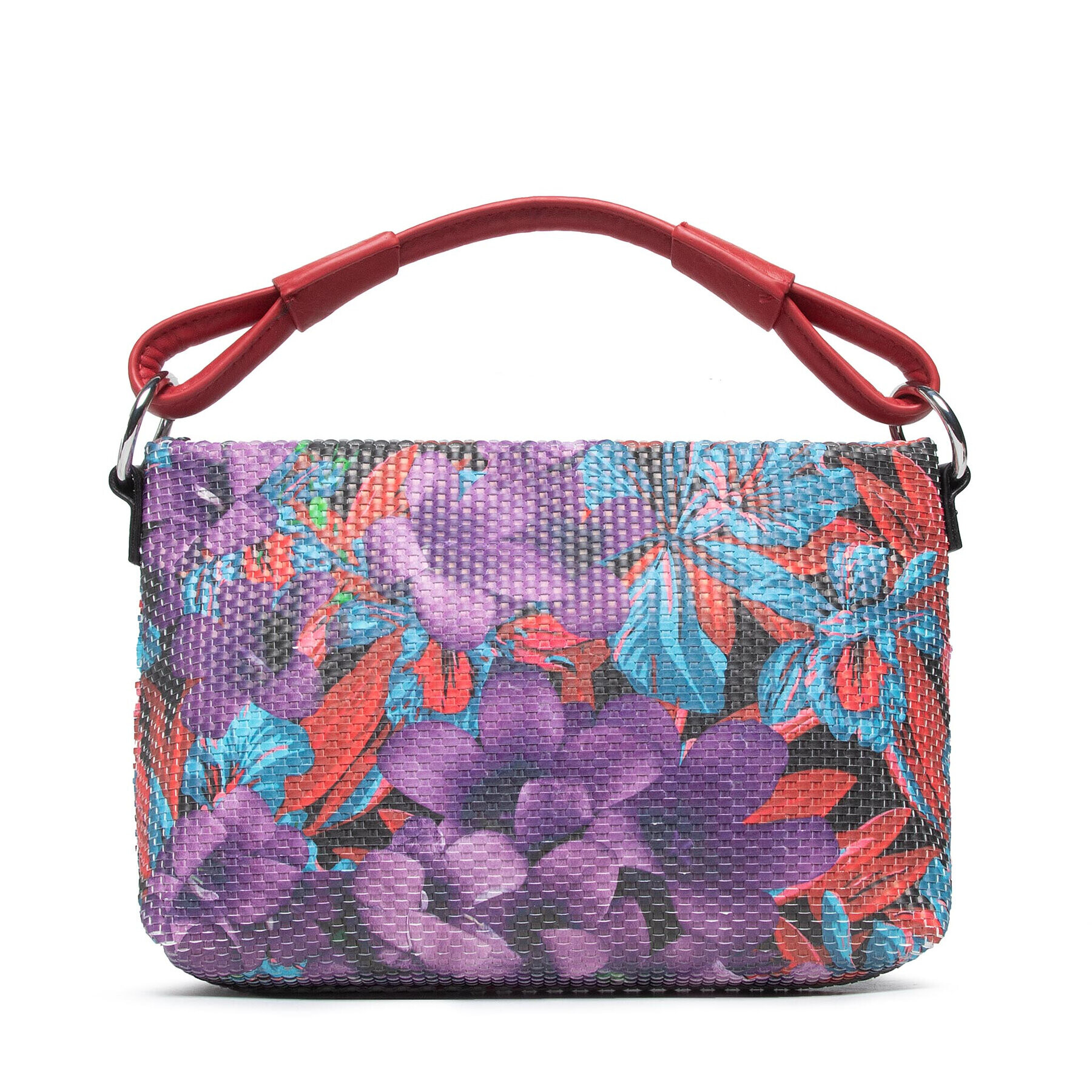 Desigual Дамска чанта 22SAXPA6 Виолетов - Pepit.bg