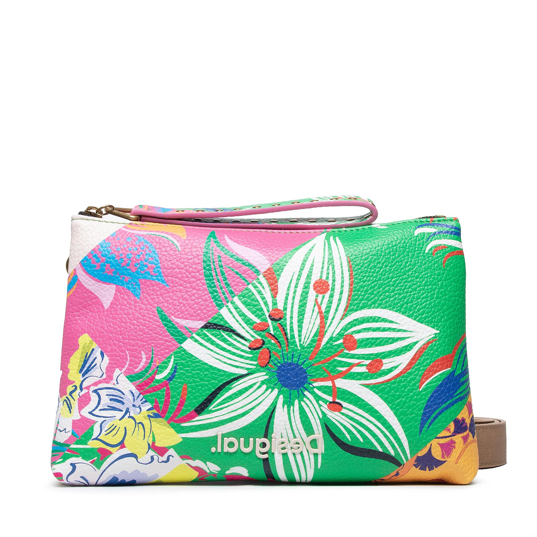 Desigual Дамска чанта 22SAXPAK Цветен - Pepit.bg