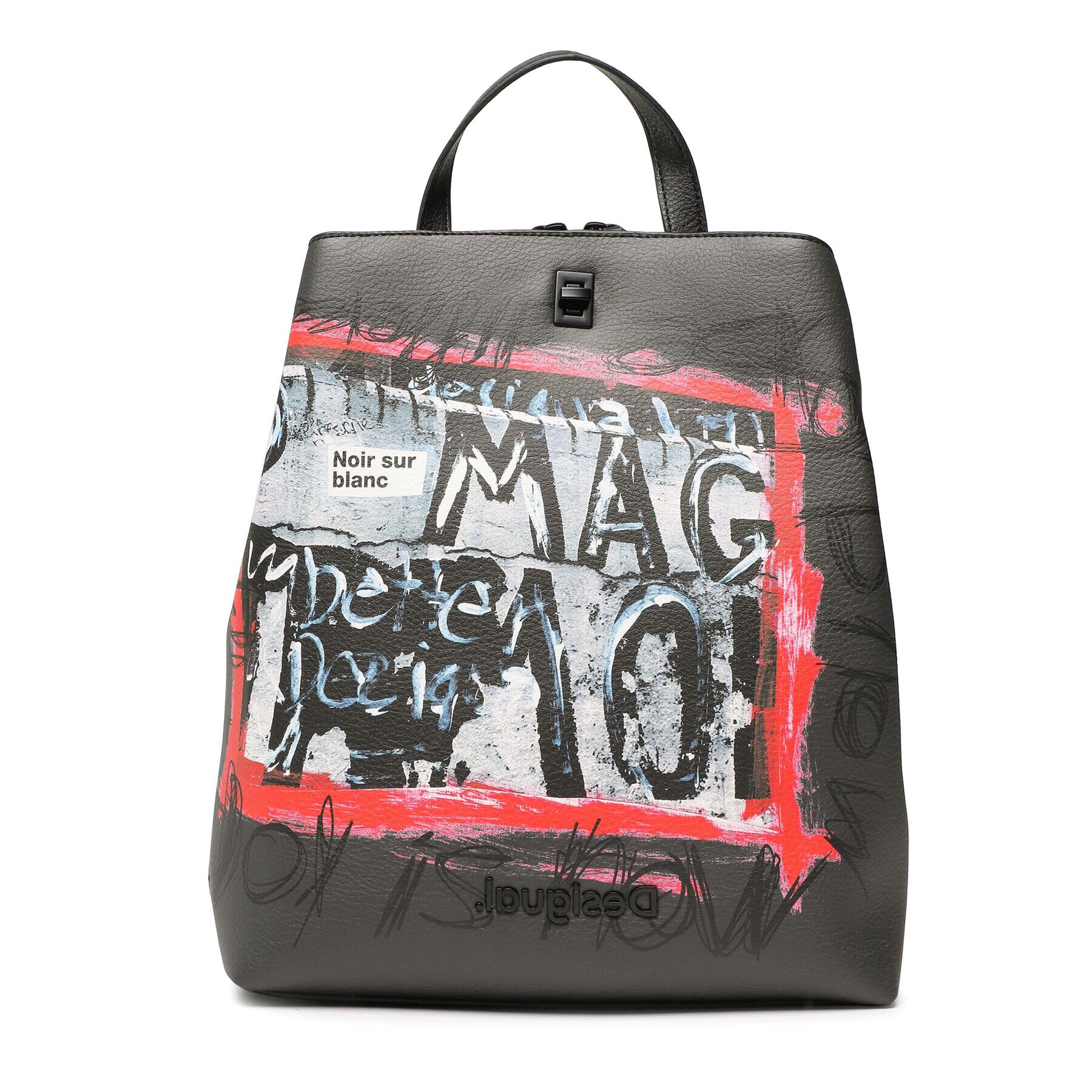 Desigual Дамска чанта 22WAKP09 Черен - Pepit.bg