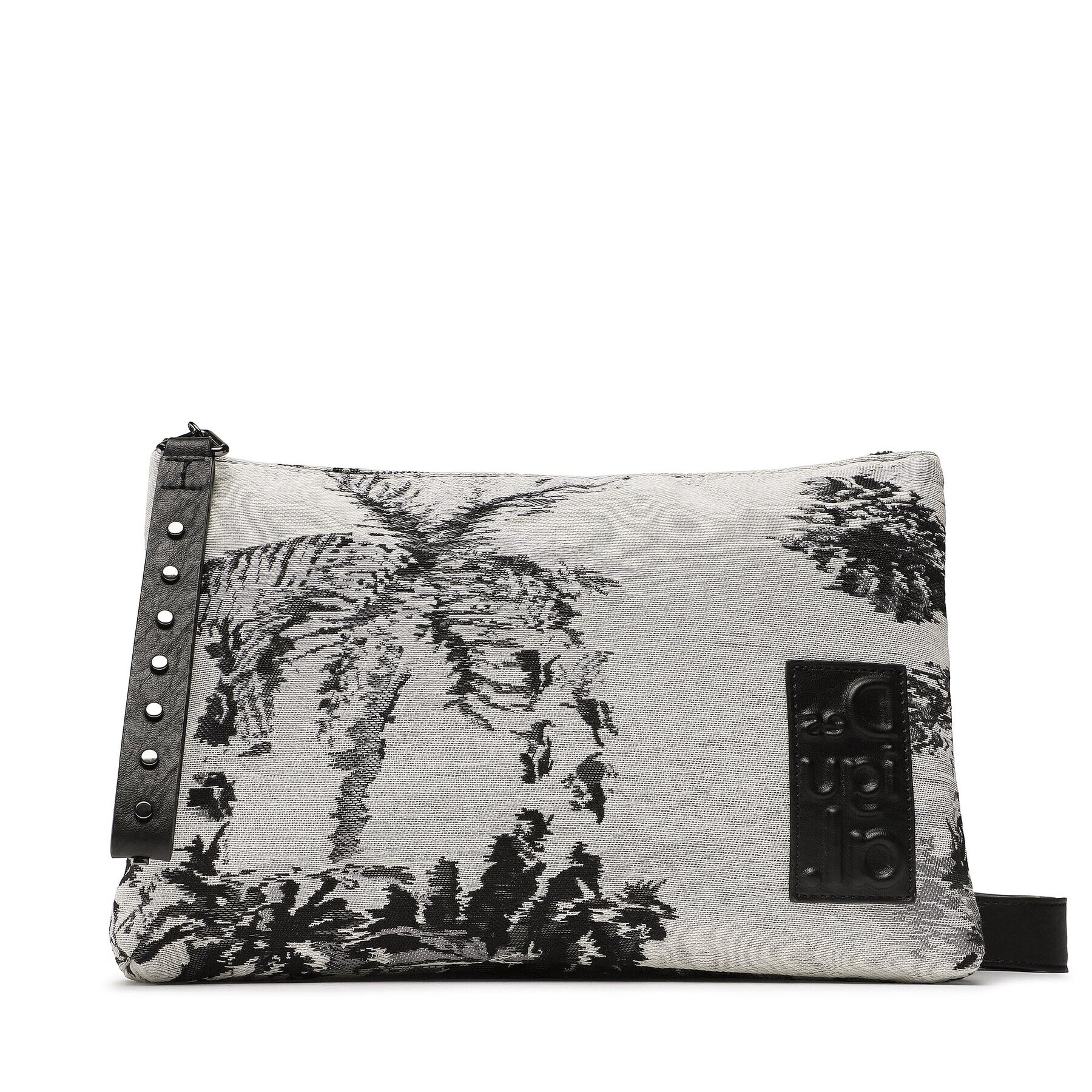 Desigual Дамска чанта 22WAXA02 Сив - Pepit.bg