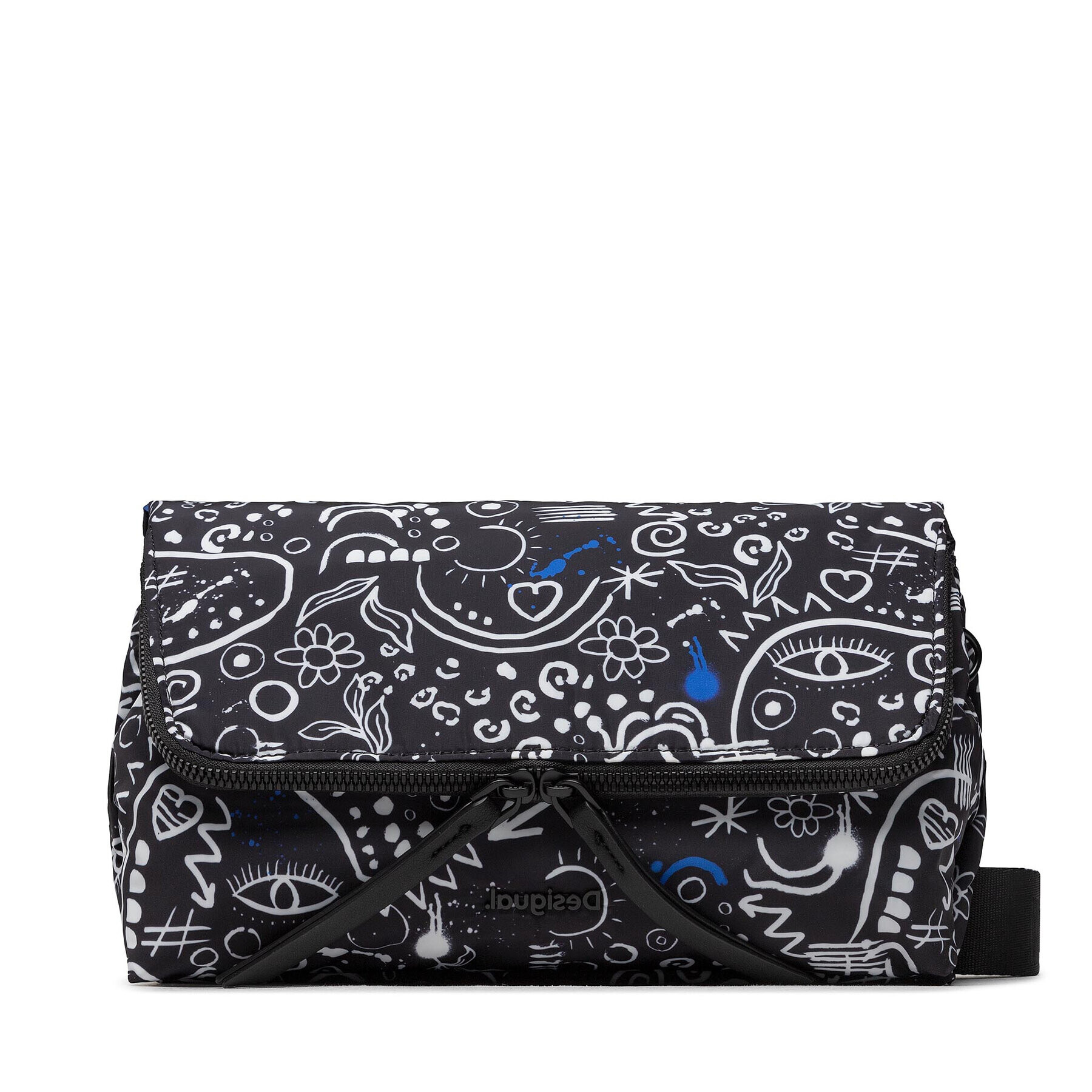 Desigual Дамска чанта 22WAXA50 Черен - Pepit.bg