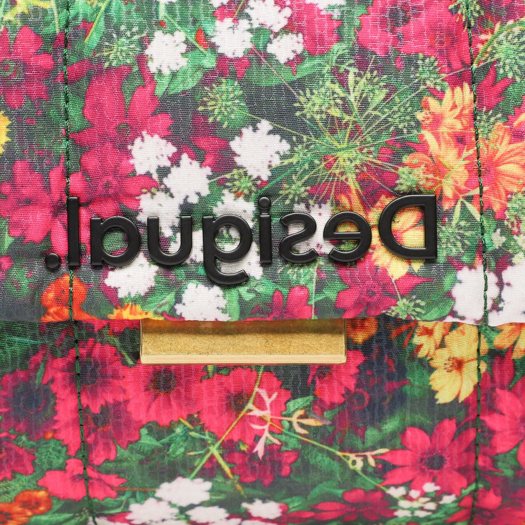 Desigual Дамска чанта 22WAXA68 Зелен - Pepit.bg