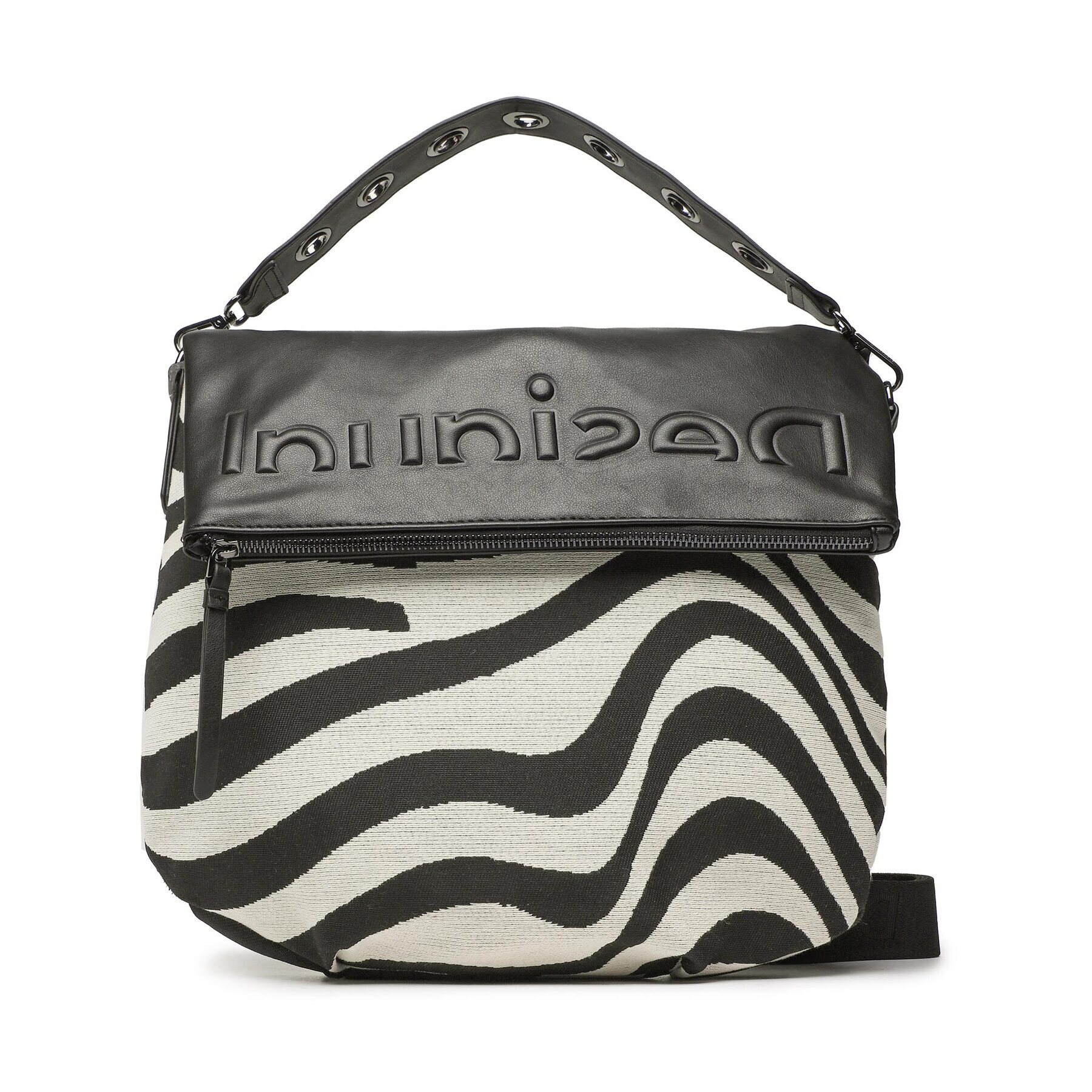 Desigual Дамска чанта 22WAXA81 Черен - Pepit.bg