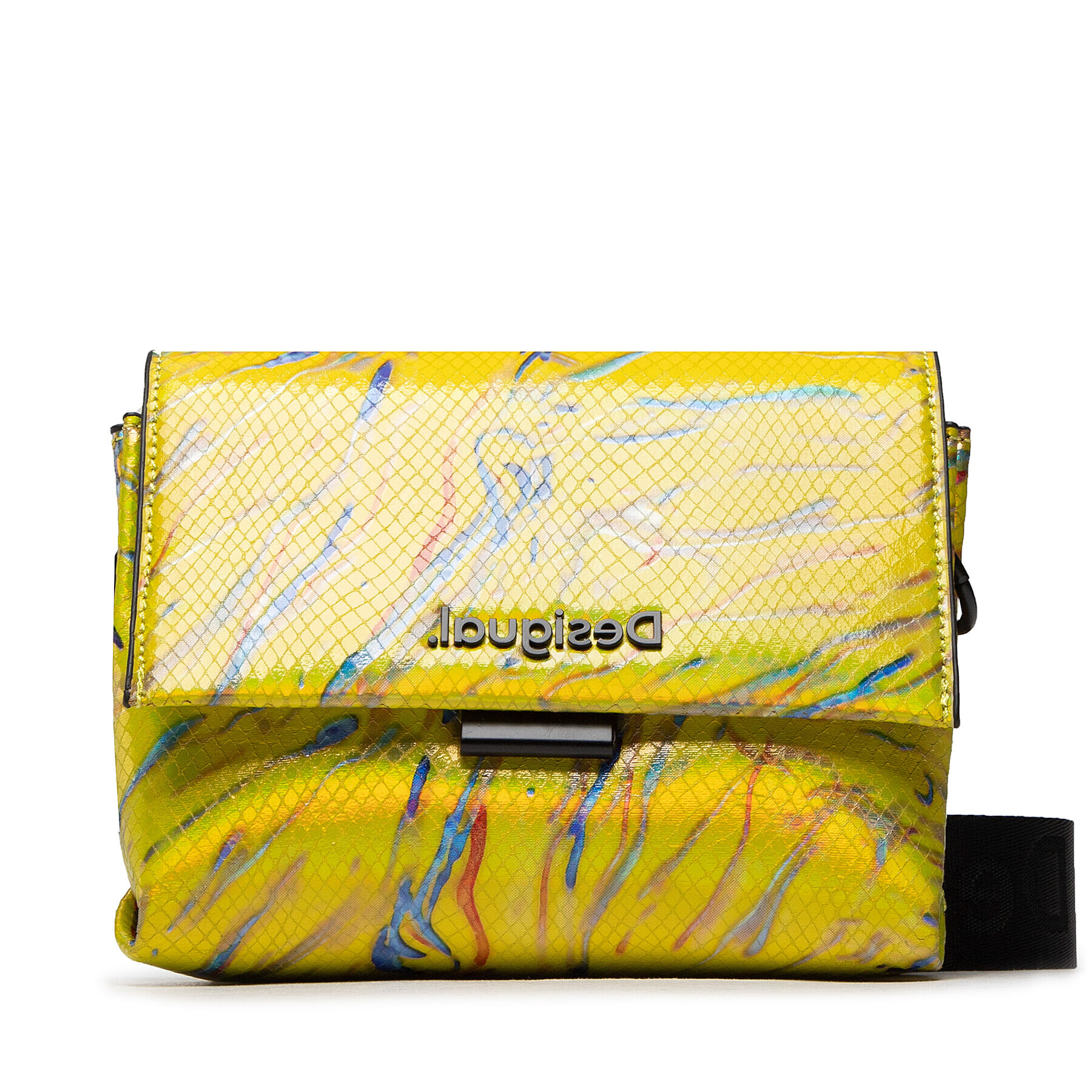 Desigual Дамска чанта 22WAXP34 Жълт - Pepit.bg