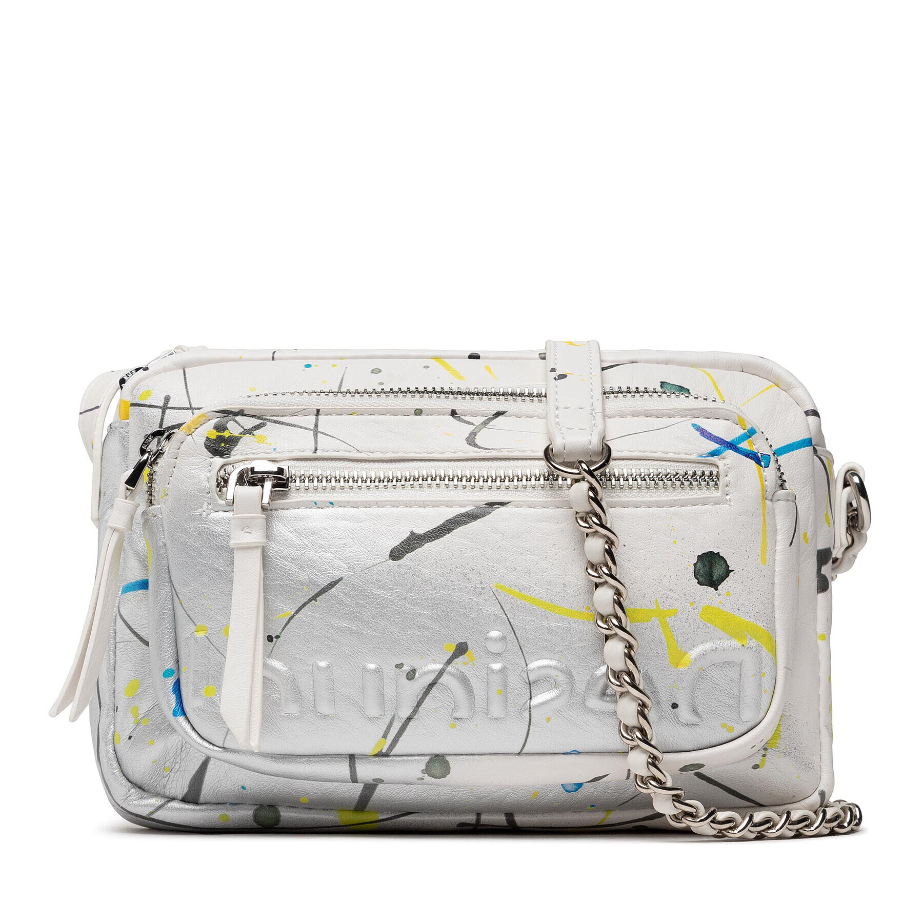 Desigual Дамска чанта 22WAXPAT Бял - Pepit.bg