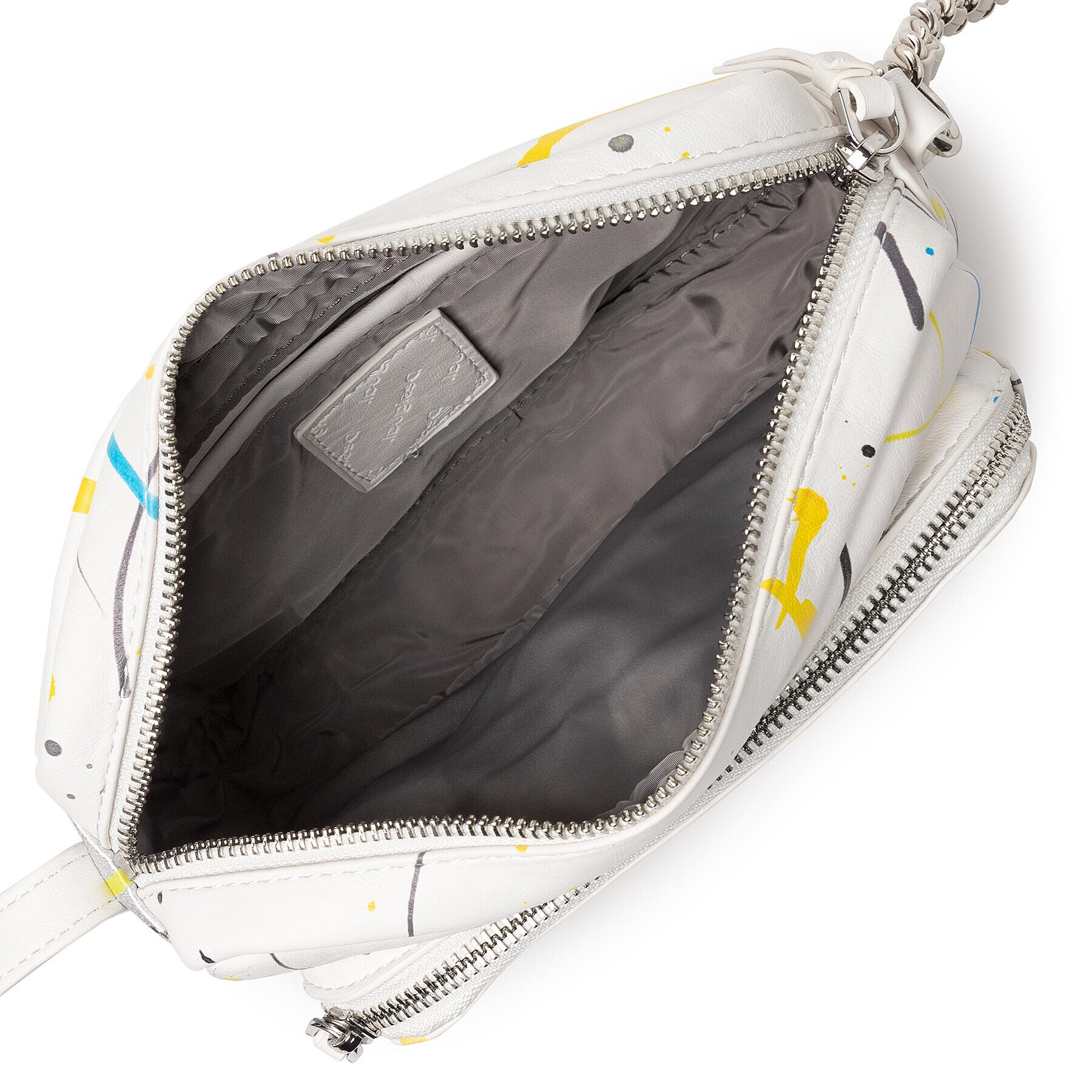 Desigual Дамска чанта 22WAXPAT Бял - Pepit.bg