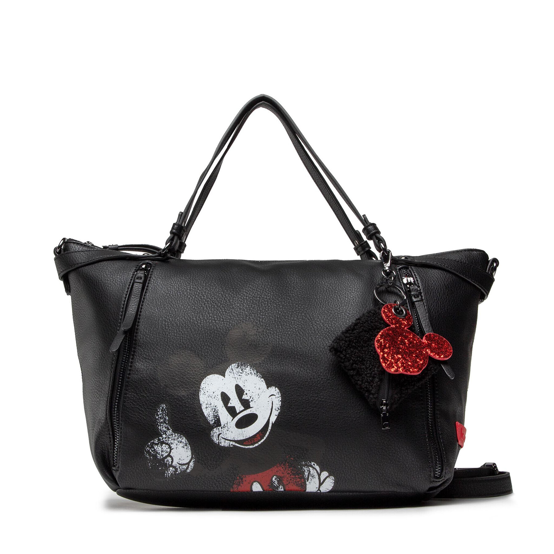 Desigual Дамска чанта 22WAXPB0 Черен - Pepit.bg