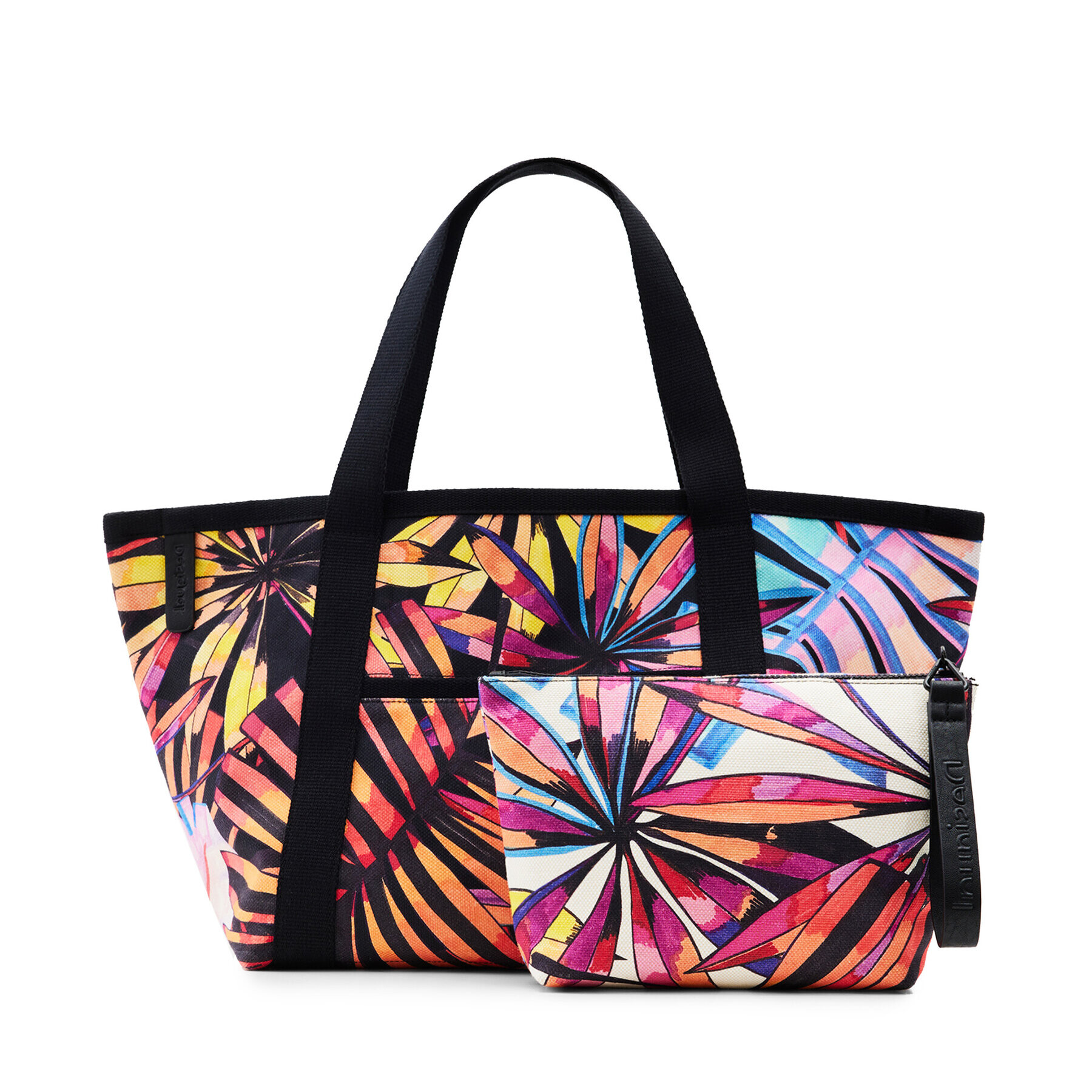 Desigual Дамска чанта 23SAXA48 8035 Цветен - Pepit.bg