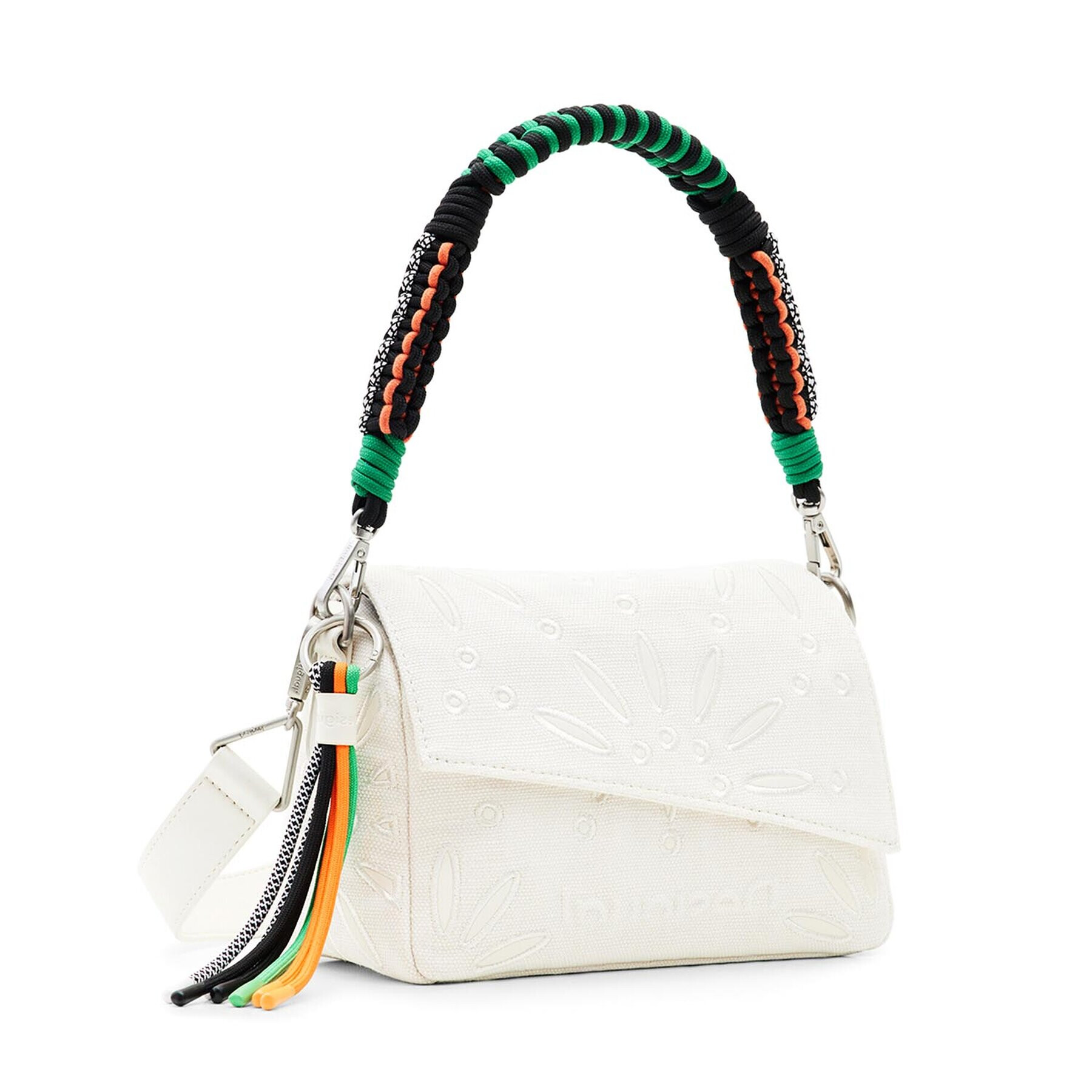 Desigual Дамска чанта 23SAXA67 Бял - Pepit.bg