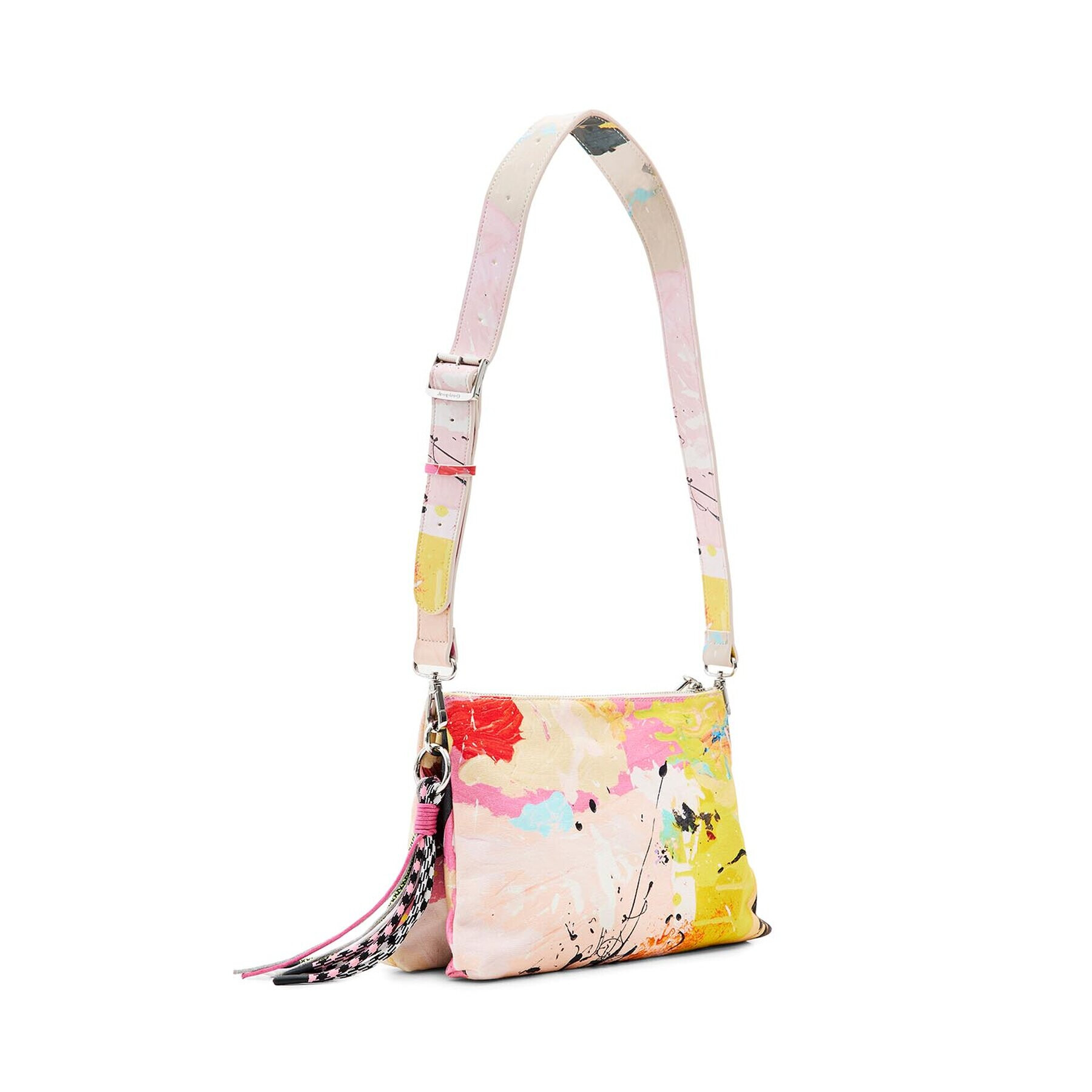 Desigual Дамска чанта 23SAXA92 Бял - Pepit.bg
