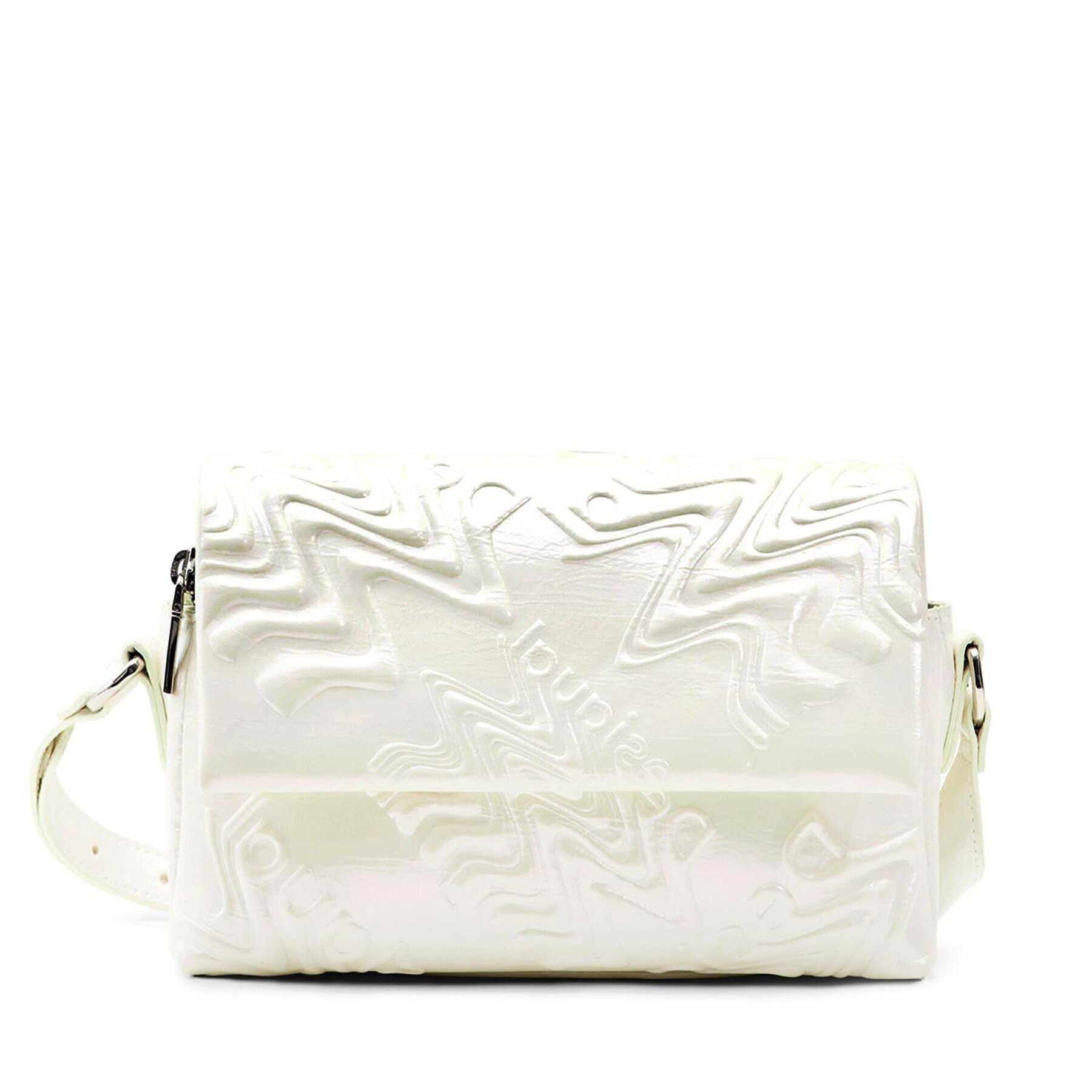 Desigual Дамска чанта 23SAXP47 Екрю - Pepit.bg