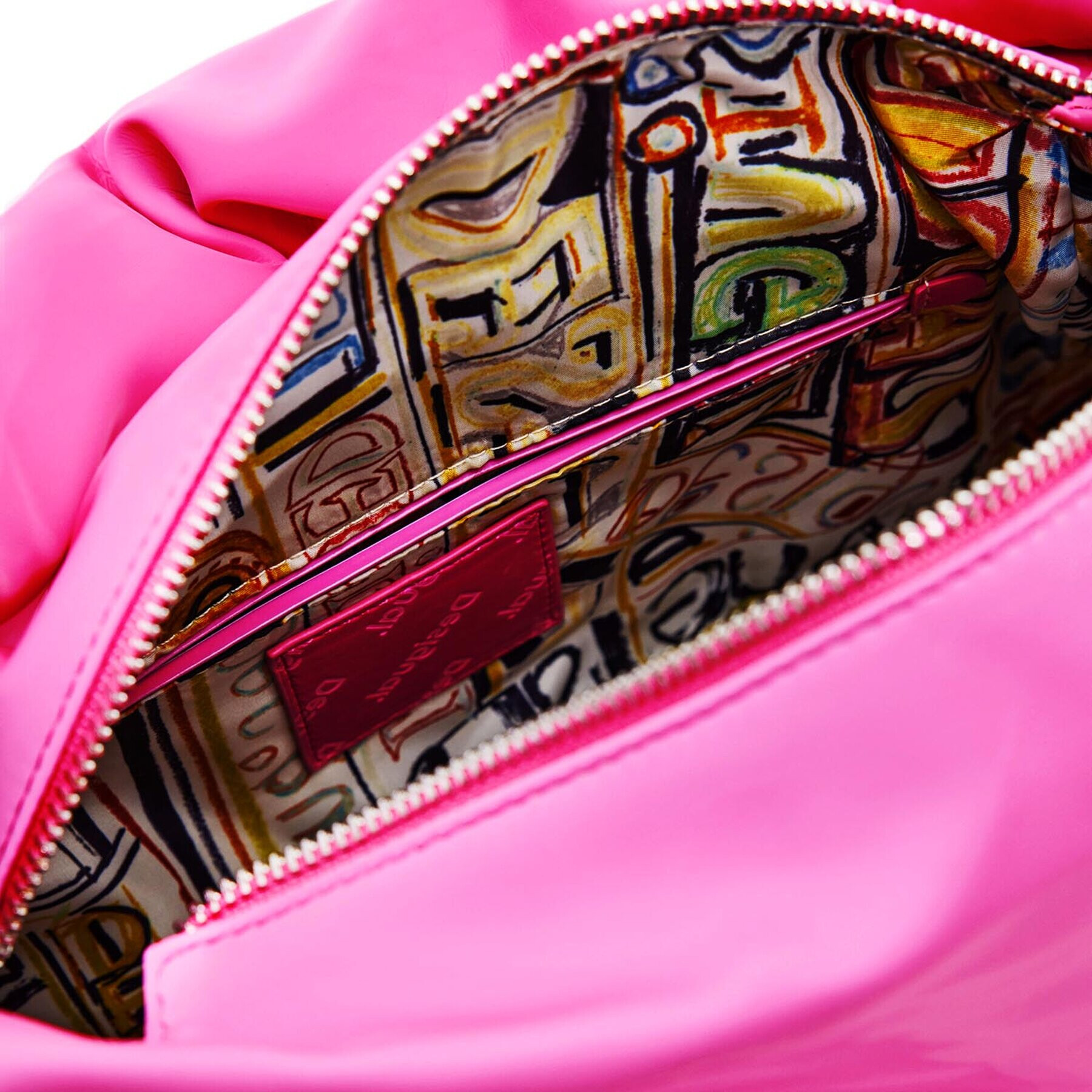 Desigual Дамска чанта 23SAXP64 Розов - Pepit.bg