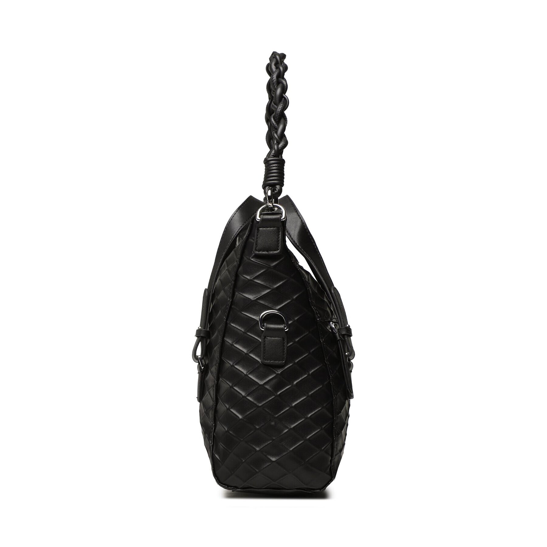 Desigual Дамска чанта 23SAXP66 Черен - Pepit.bg