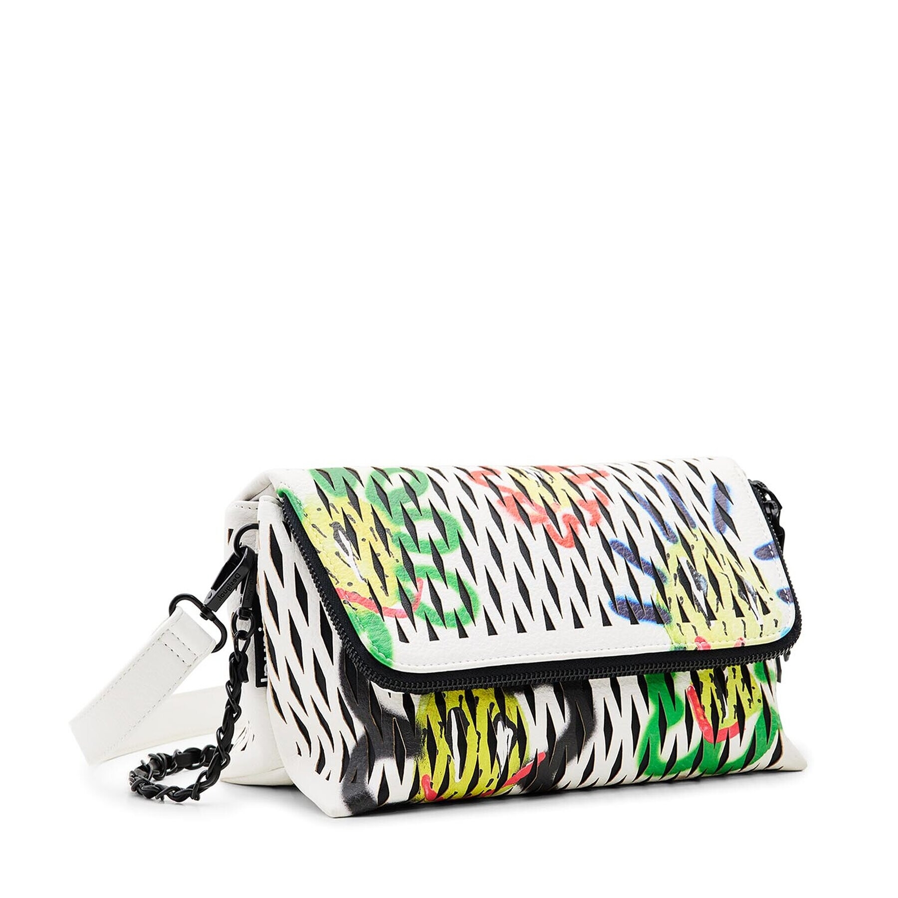Desigual Дамска чанта 23SAXP73 Цветен - Pepit.bg