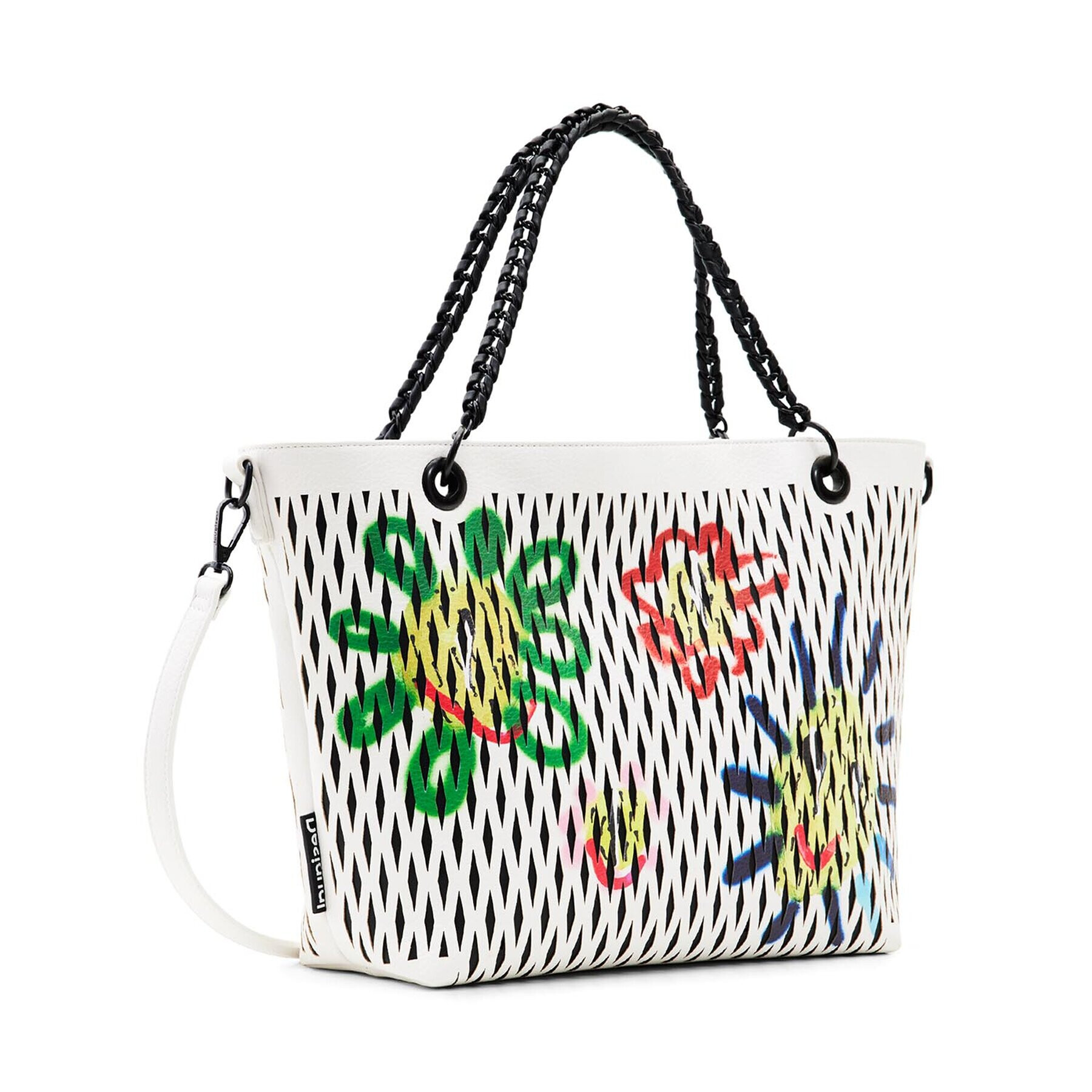 Desigual Дамска чанта 23SAXP90 Цветен - Pepit.bg