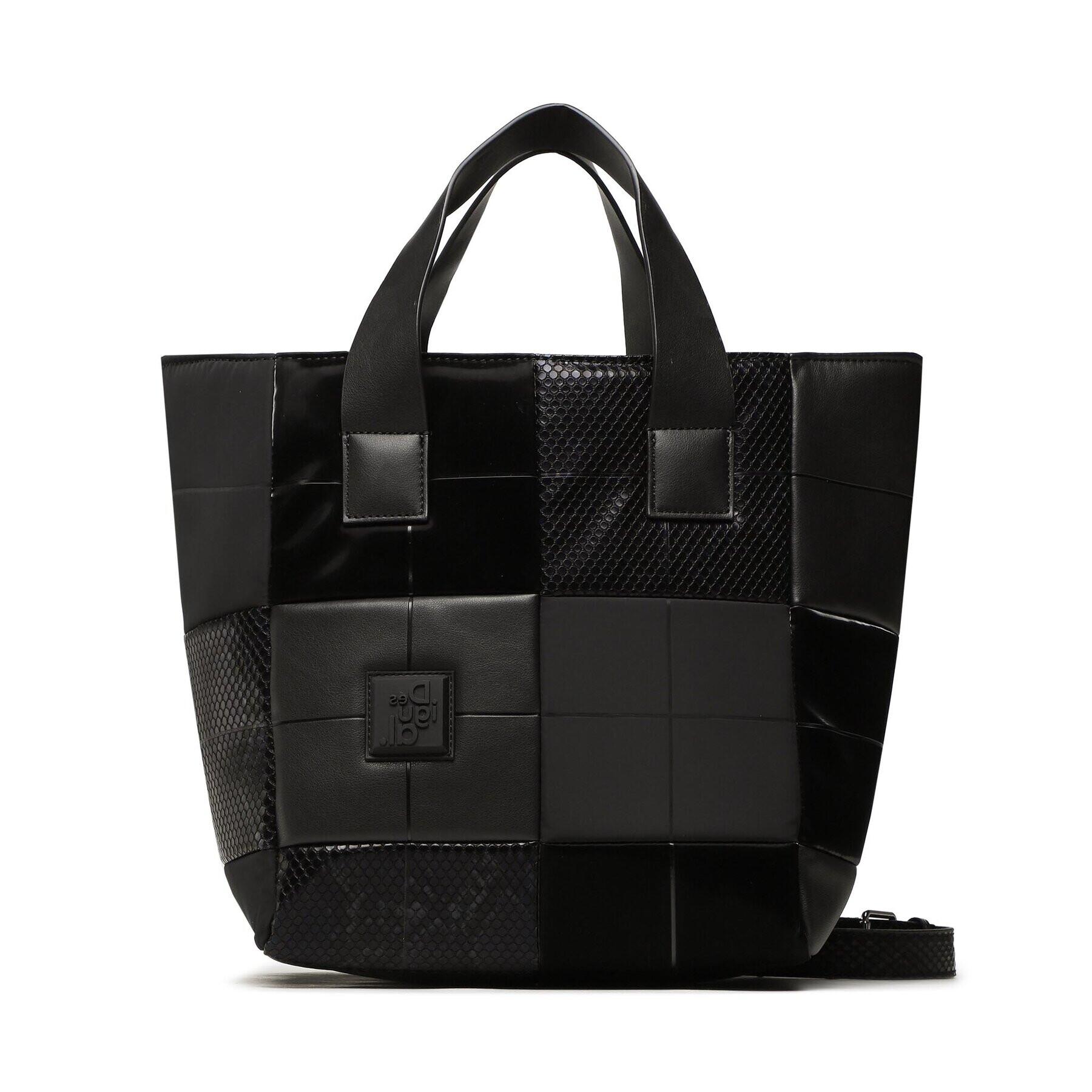Desigual Дамска чанта 23SAXP91 Черен - Pepit.bg