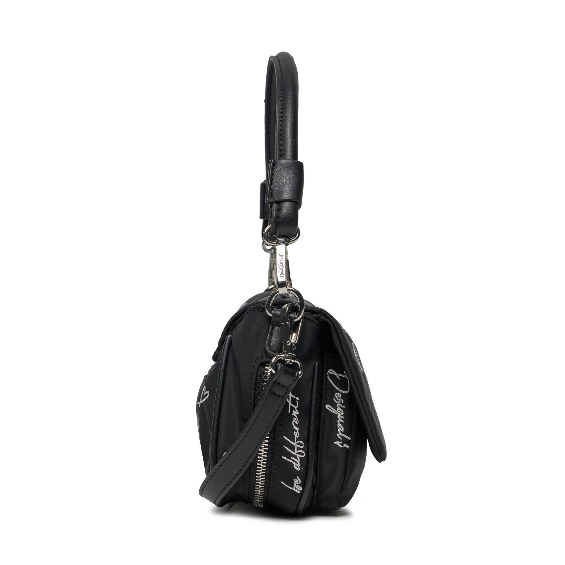 Desigual Дамска чанта 23SAXY28 Черен - Pepit.bg