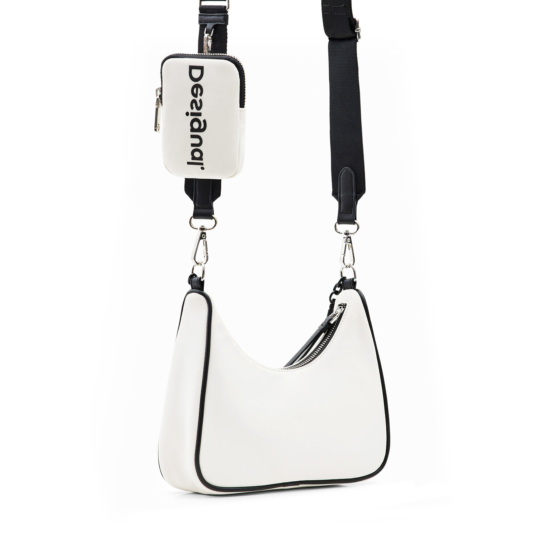 Desigual Дамска чанта 23SAXY41 Бял - Pepit.bg