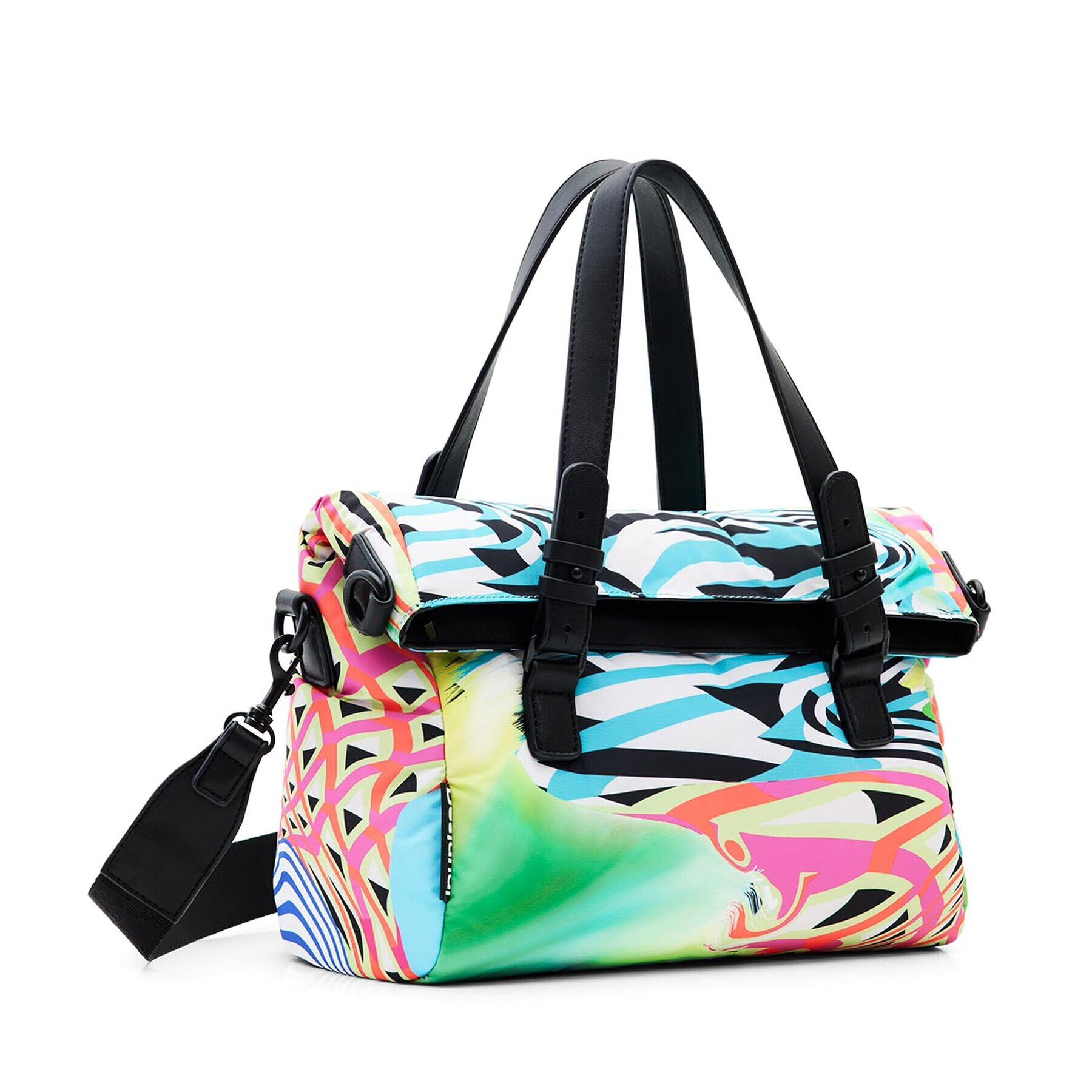 Desigual Дамска чанта 23SAXY45 Цветен - Pepit.bg