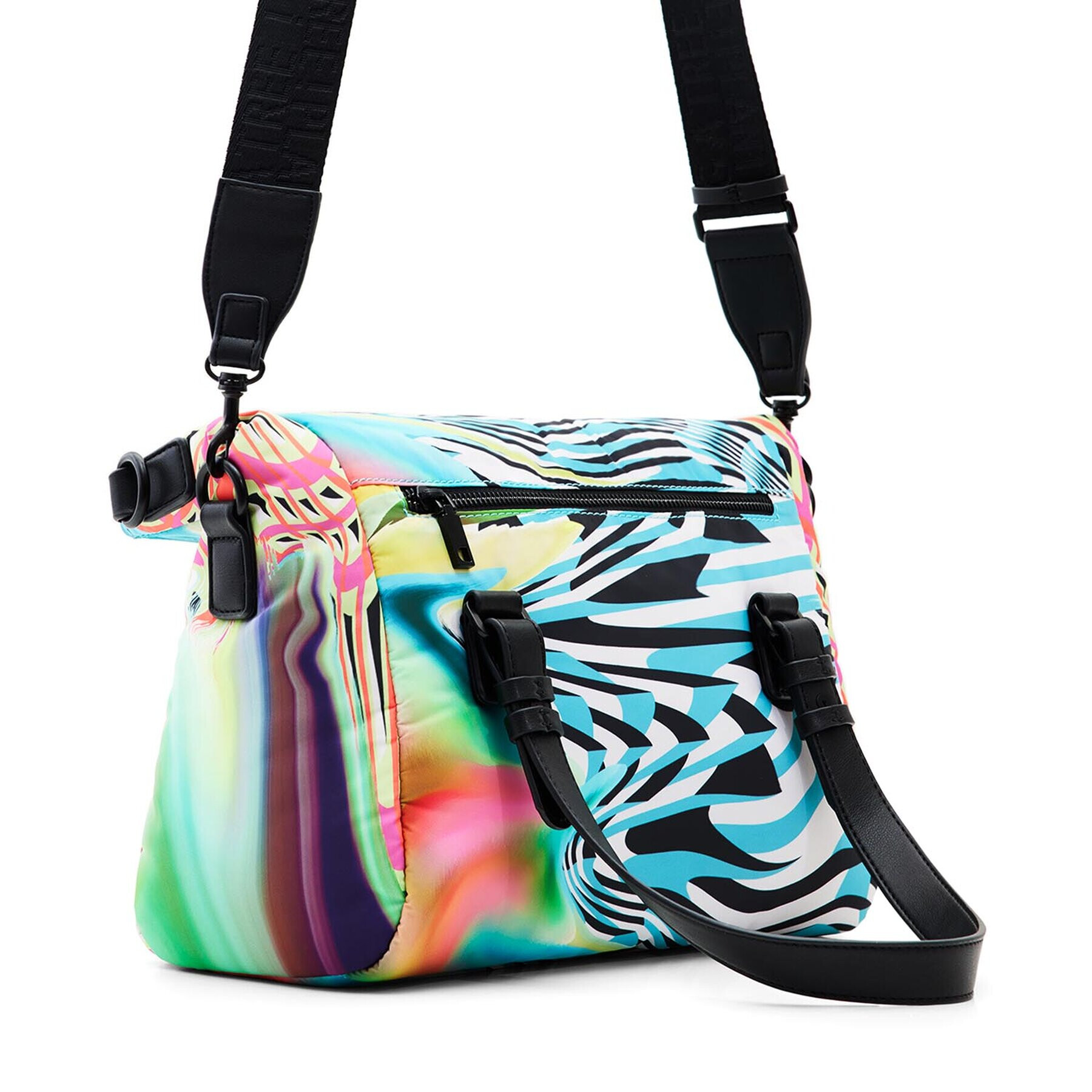 Desigual Дамска чанта 23SAXY45 Цветен - Pepit.bg