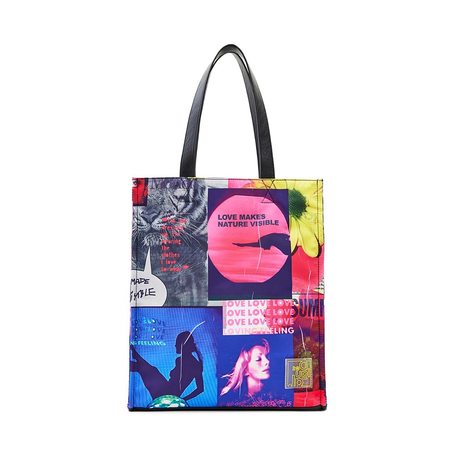 Desigual Дамска чанта 23SAXY48 9019 Цветен - Pepit.bg