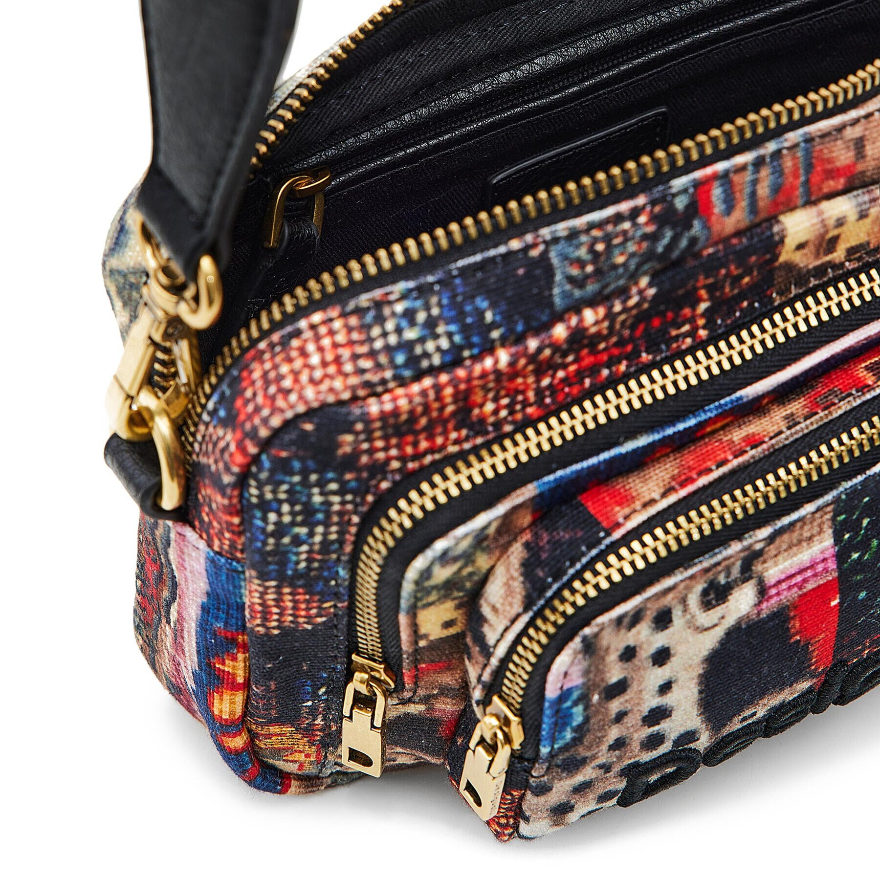 Desigual Дамска чанта 23WAXA36 Цветен - Pepit.bg