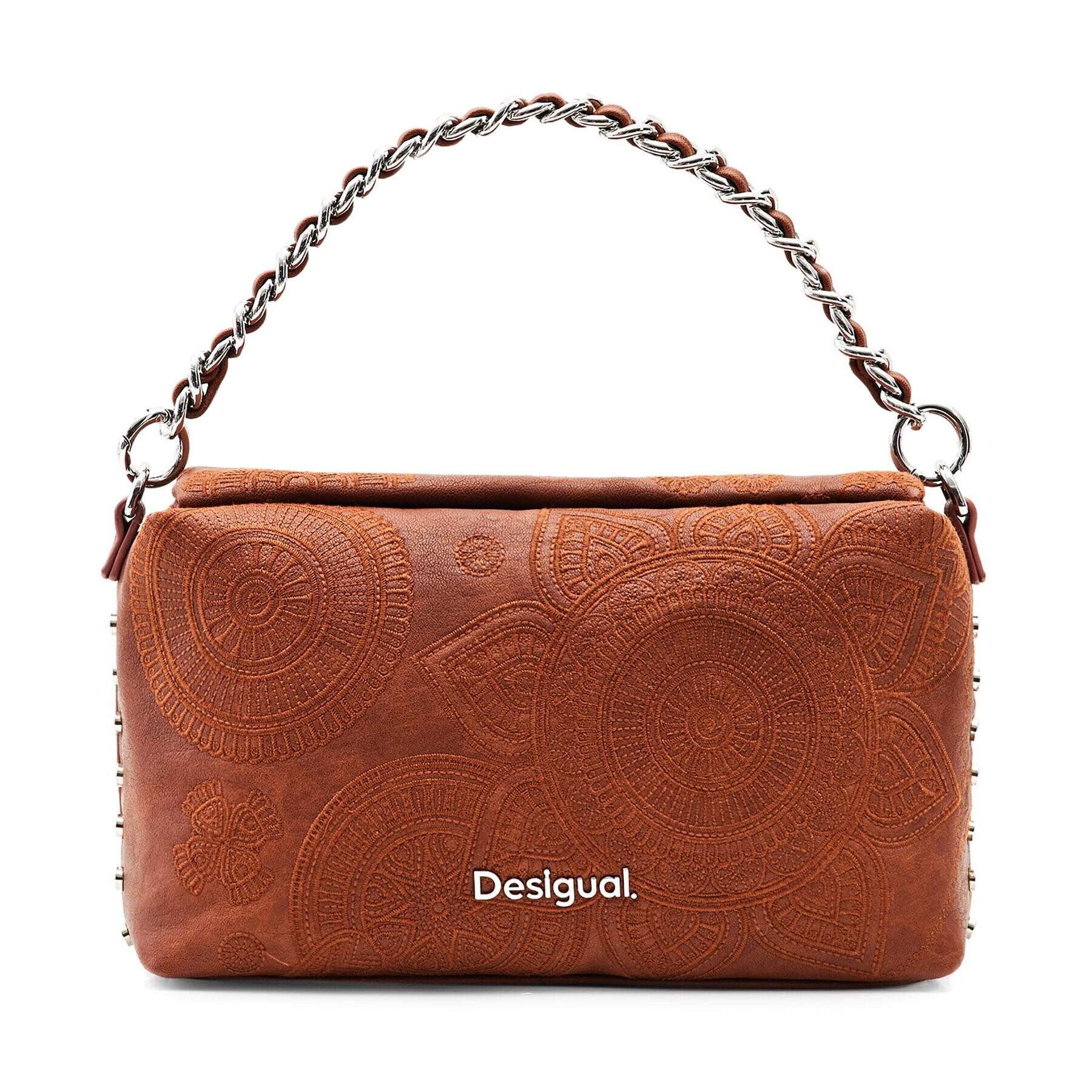 Desigual Дамска чанта 23WAXP16 Кафяв - Pepit.bg