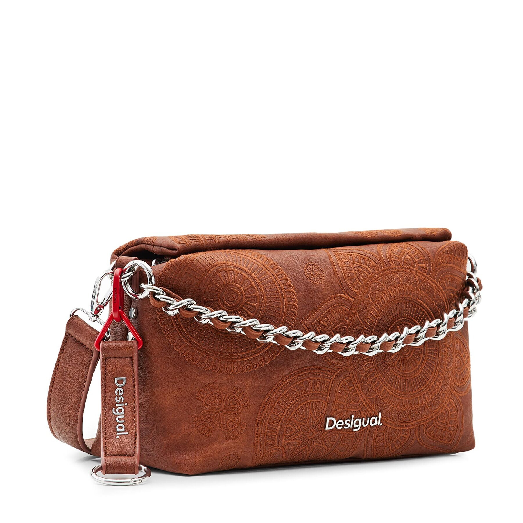 Desigual Дамска чанта 23WAXP16 Кафяв - Pepit.bg