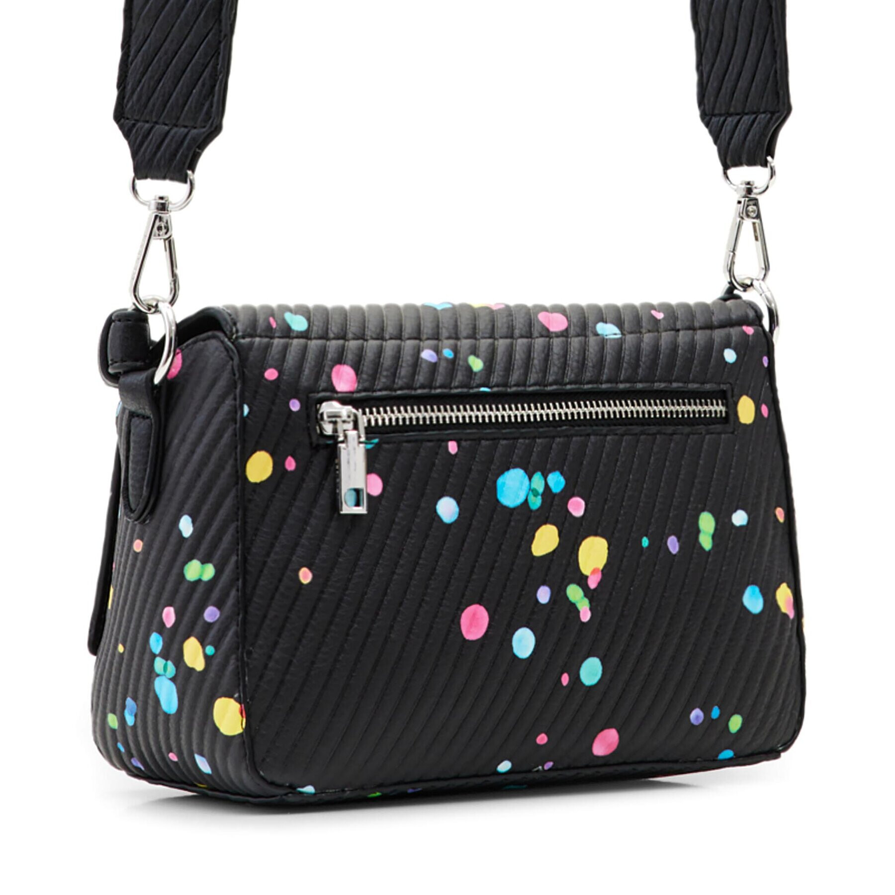 Desigual Дамска чанта 23WAXP72 Черен - Pepit.bg