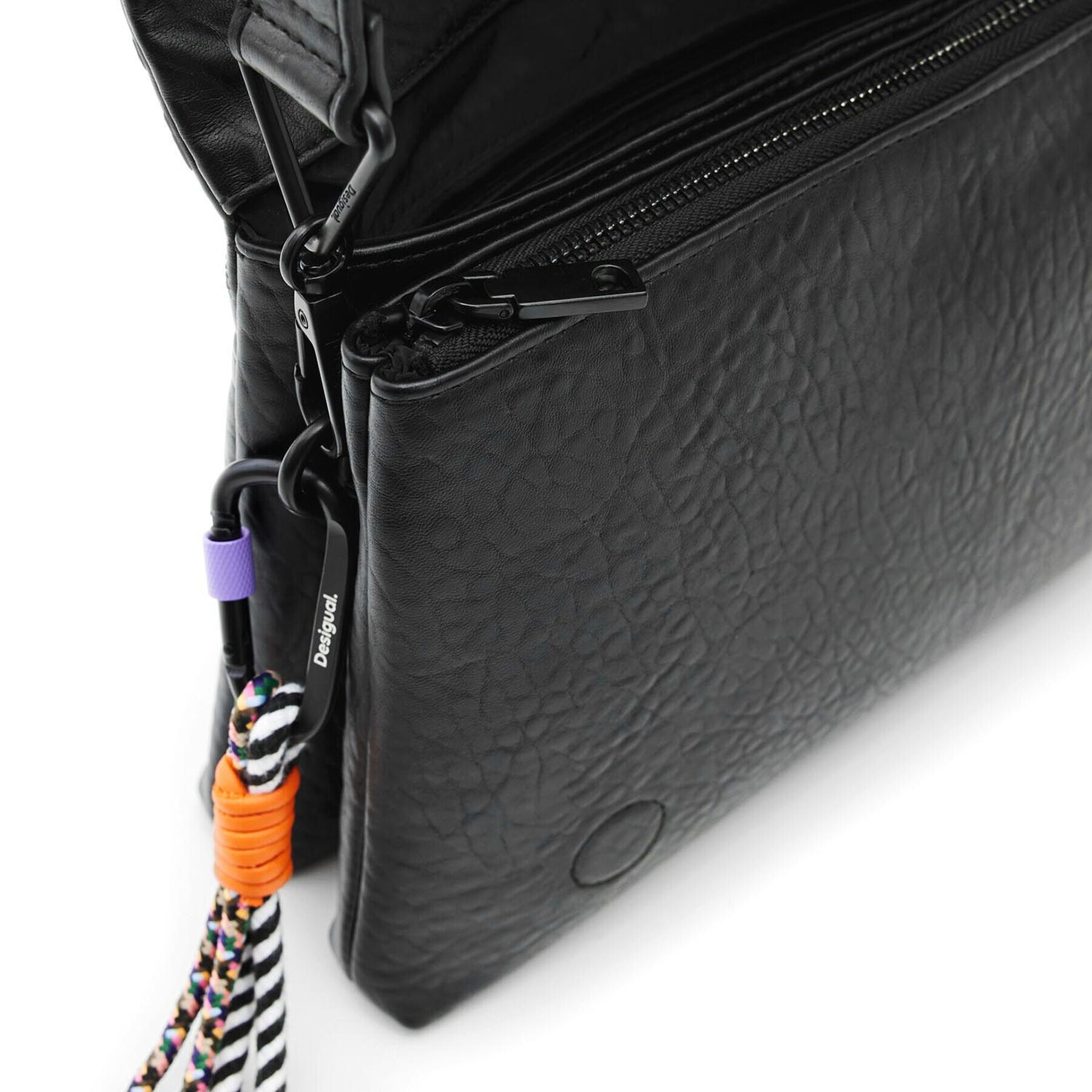 Desigual Дамска чанта 23WAXP75 Черен - Pepit.bg