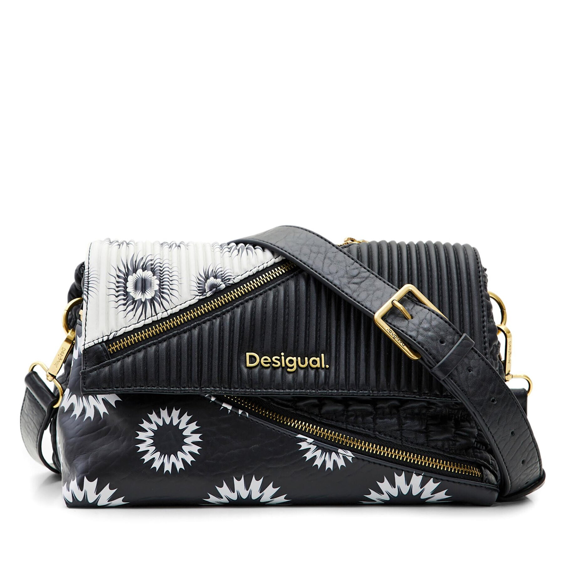 Desigual Дамска чанта 23WAXP76 Черен - Pepit.bg