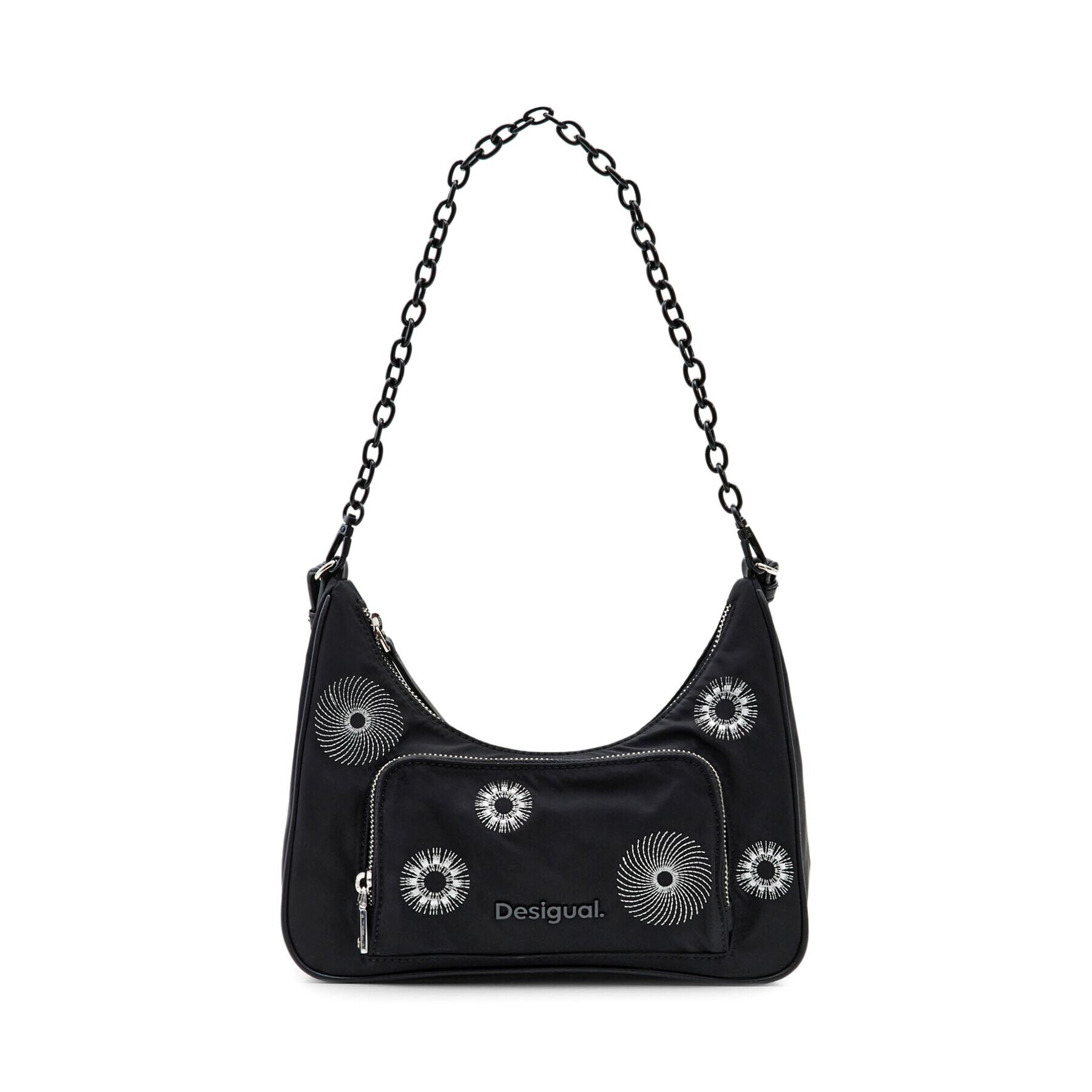 Desigual Дамска чанта 23WAXY08 Черен - Pepit.bg