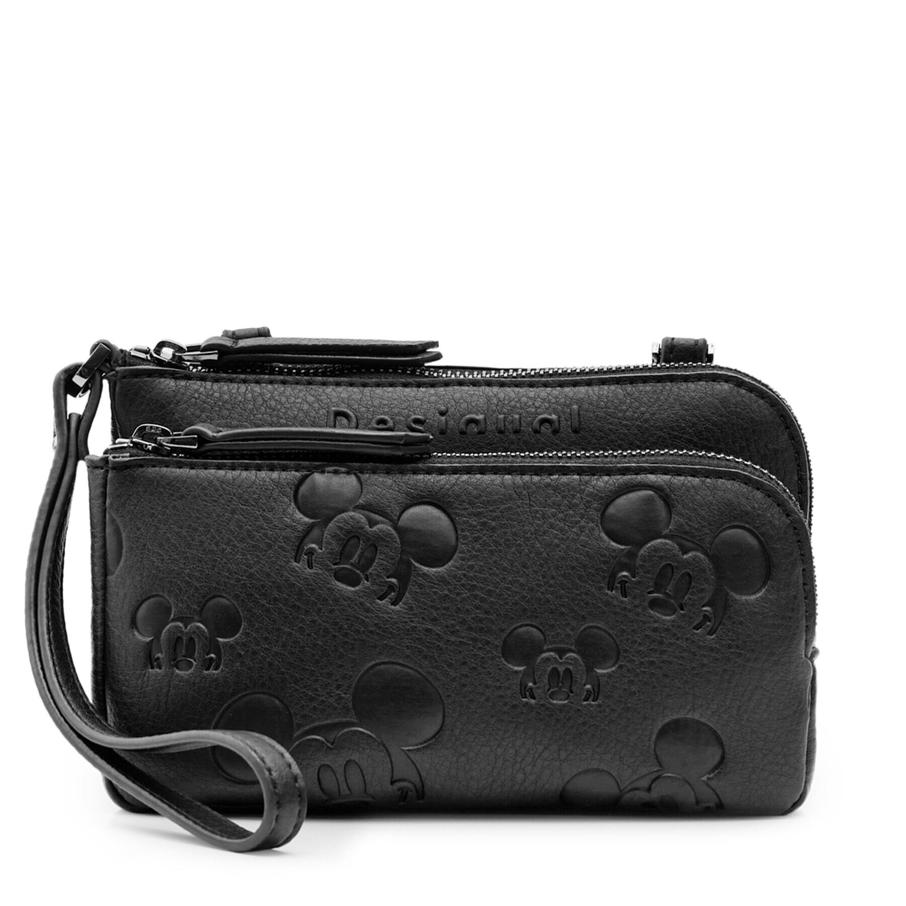 Desigual Дамска чанта 23WAYP01 Черен - Pepit.bg