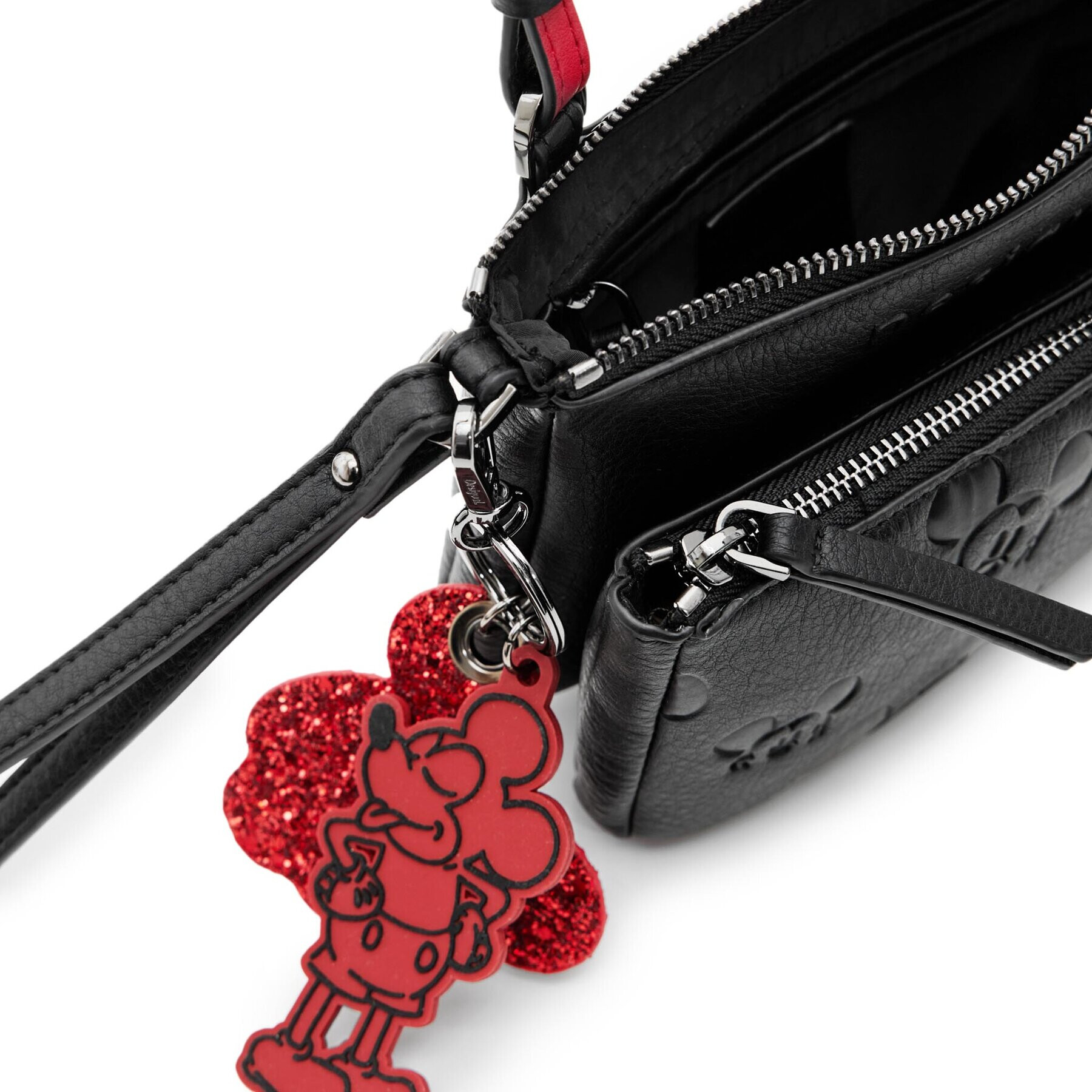 Desigual Дамска чанта 23WAYP01 Черен - Pepit.bg