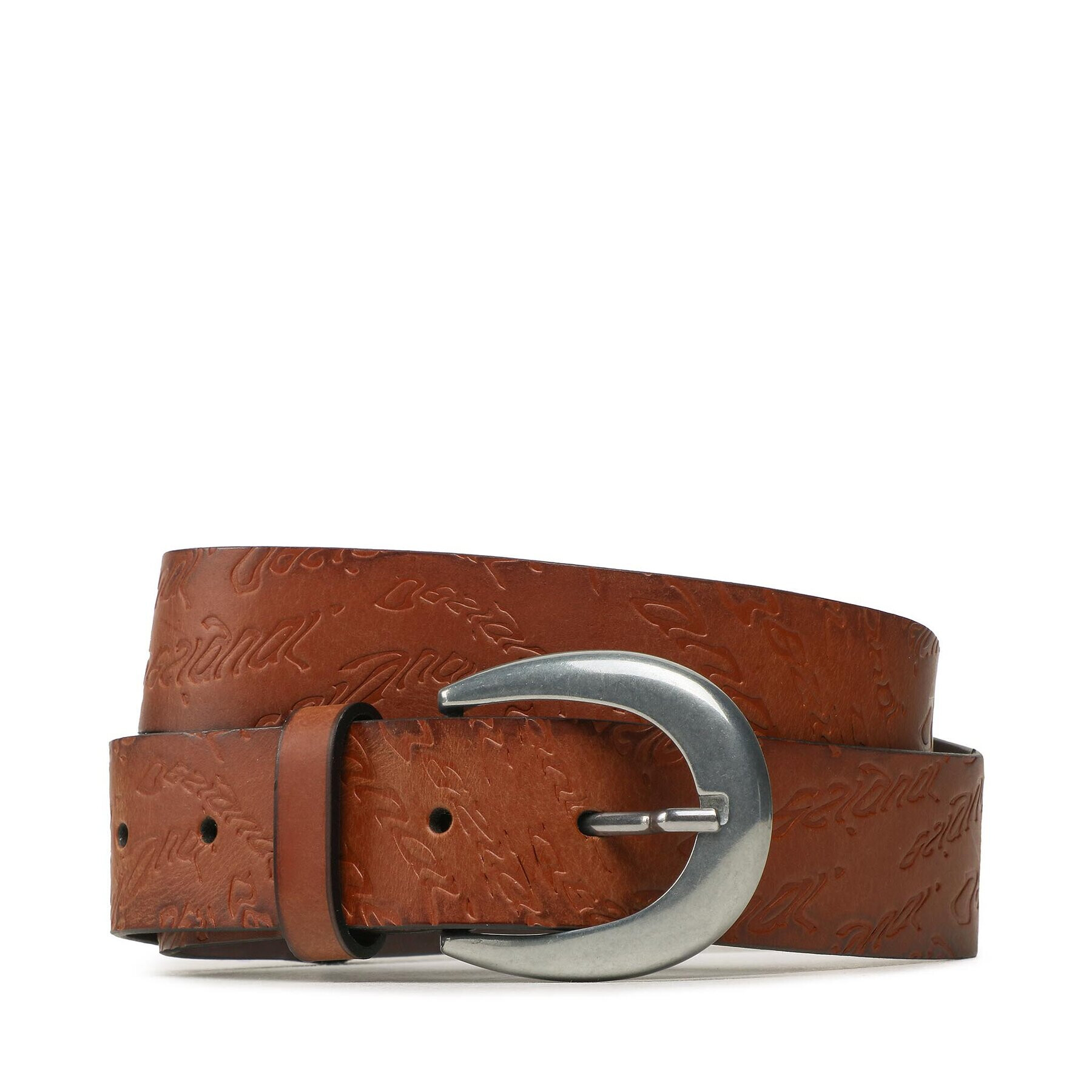 Desigual Дамски колан 23SARL02 Кафяв - Pepit.bg